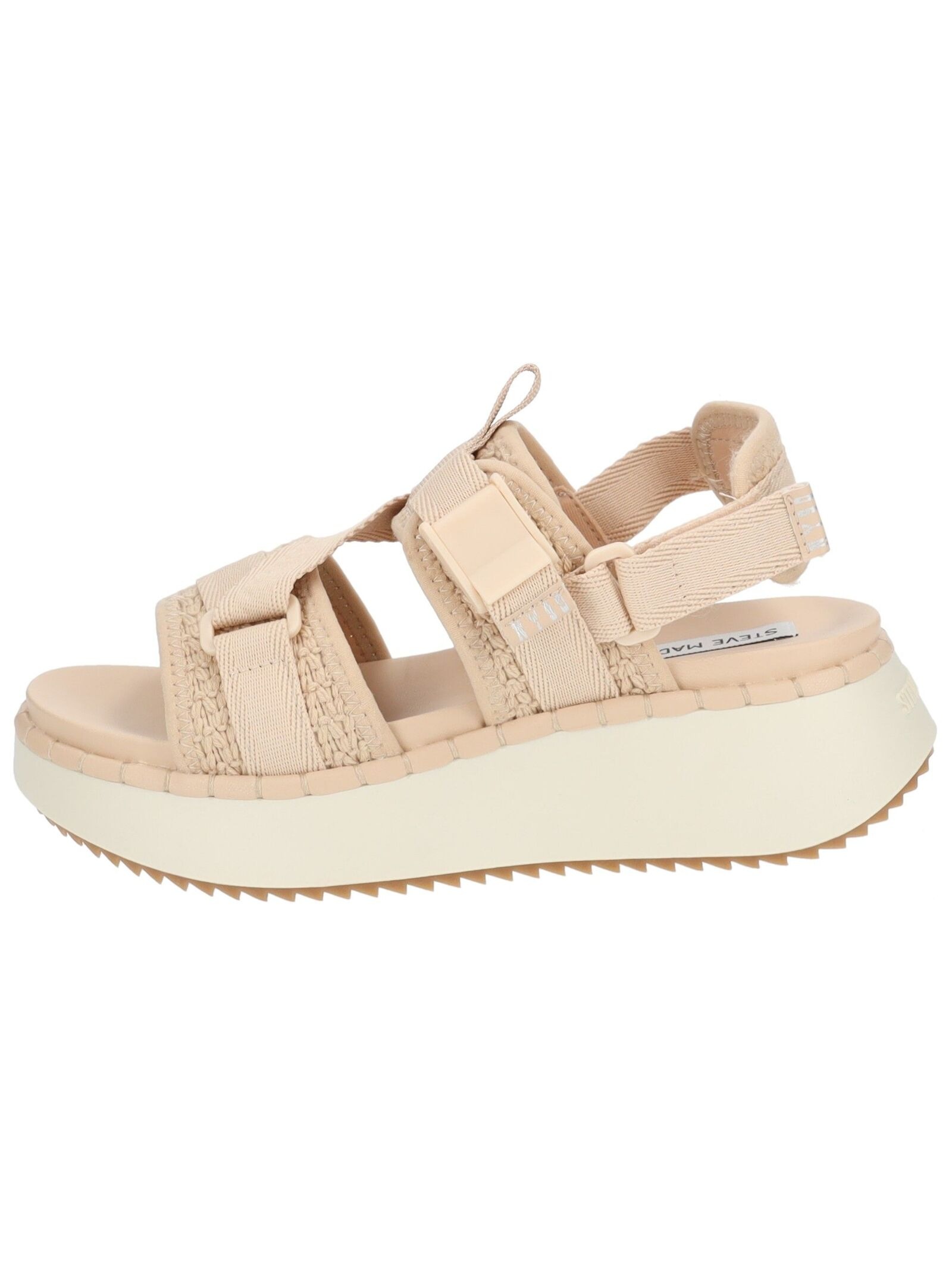 STEVE MADDEN Keilsandalette »STEVE MADDEN Sandalen Lederimitat/Textil«