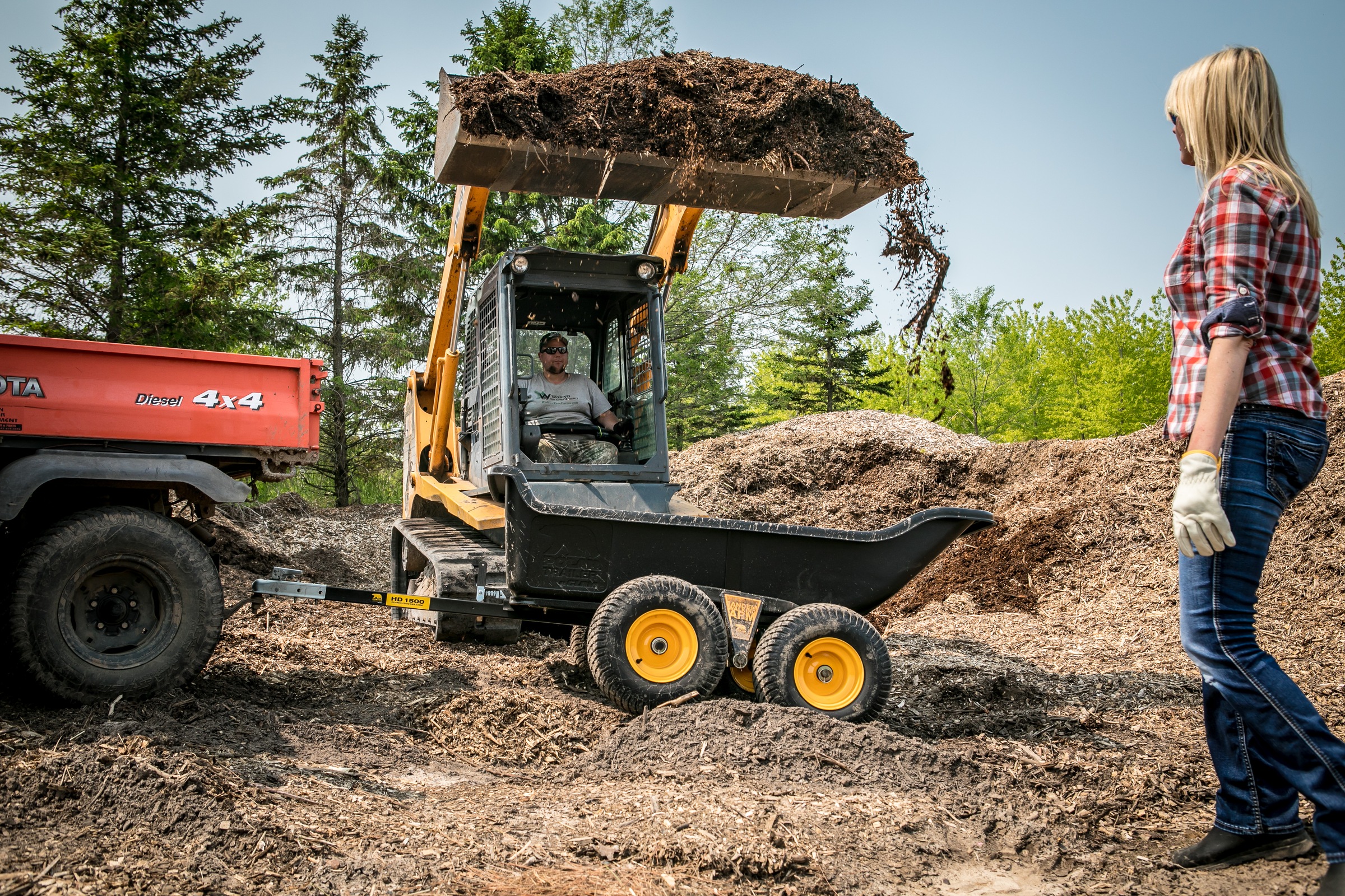 50NRTH Anhänger »Polar TA1500« BxLxH: 137x249x79 cm, 623 L