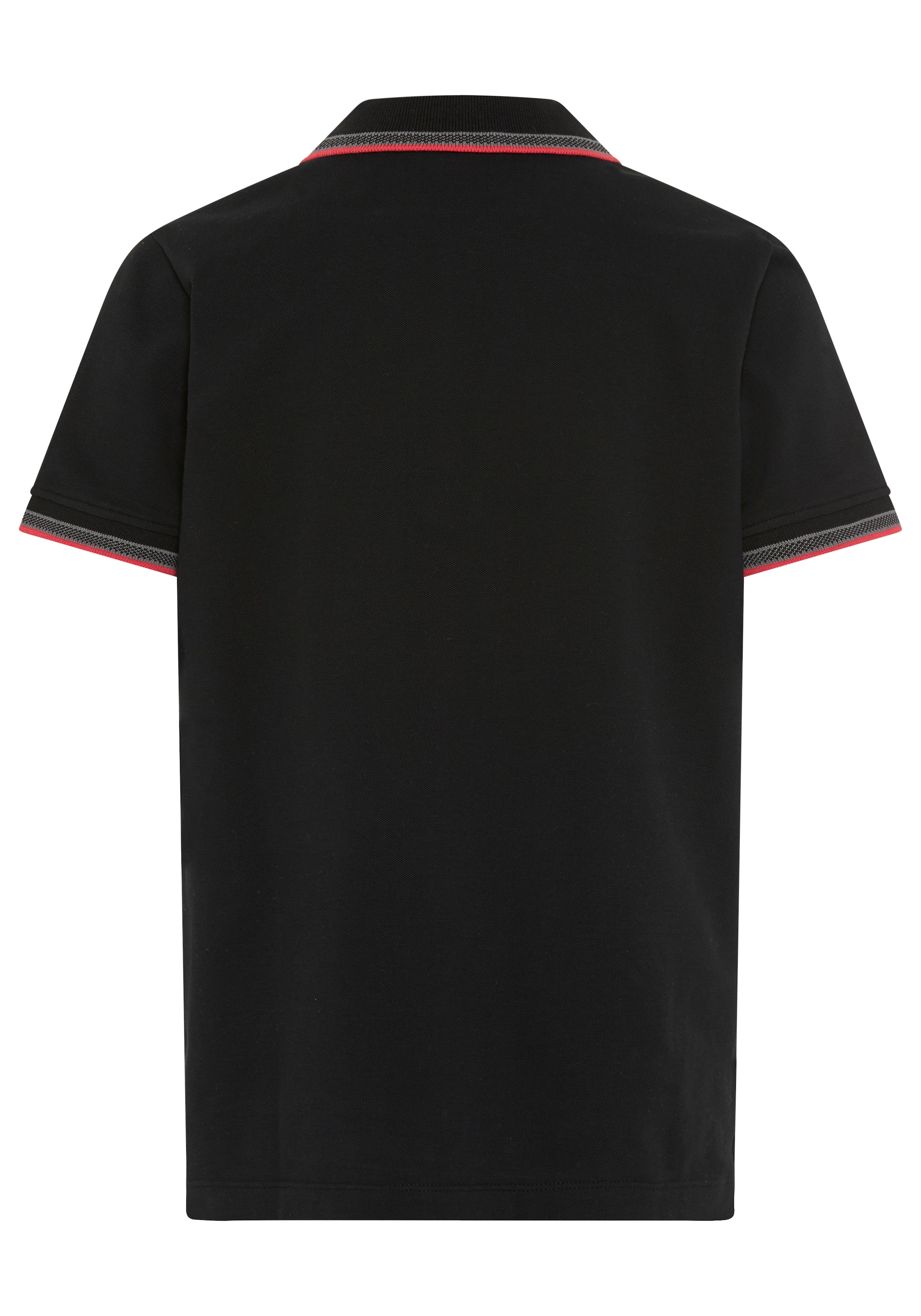 Bruno Banani Poloshirt »Piqué-Shirt mit Logo-Print für Jungen« Basic-Passform, Kurzarm, mit Knopfleiste, mit Logodruck