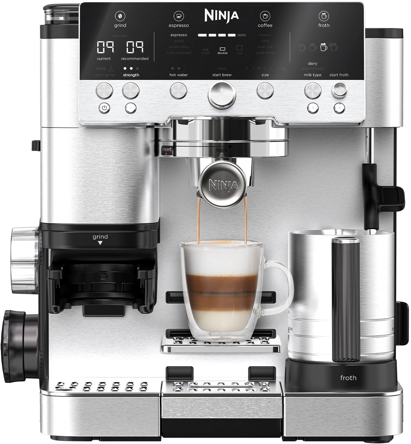 NINJA Espressomaschine »ES601EU«, Espresso-, Cold Brew- und Filterkaffeemaschine