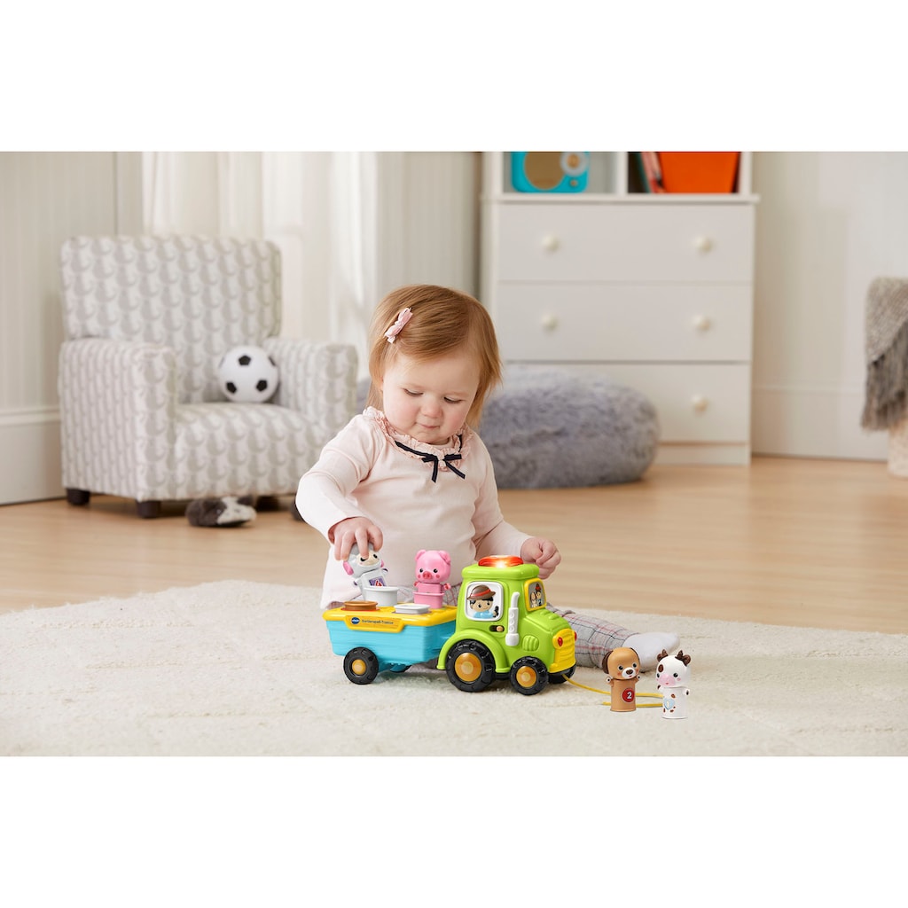 Vtech® Steckspielzeug »VTechBaby, Sortierspaß-Traktor«