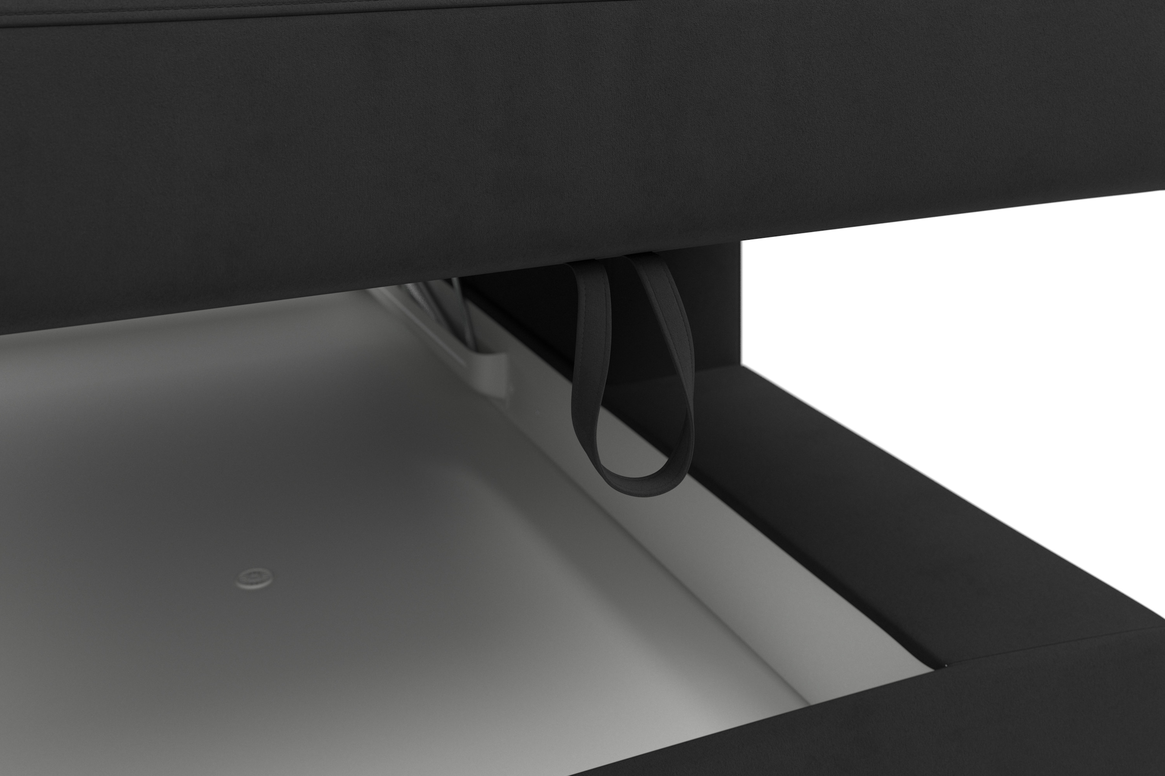 sit&more Ecksofa »Olsen L-Form«, inklusive Sitztiefenverstellung, wahlweise mit Bettfunktion, 15cm hoch