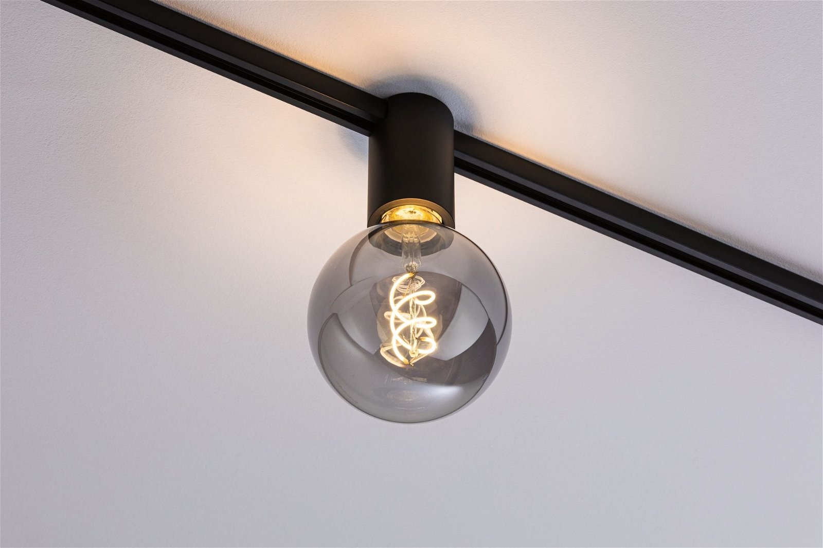 Paulmann Schienensystem-Leuchten »URail Schienenspot Socket Einzelspot E27 max. 20W 230V«, dimmbar