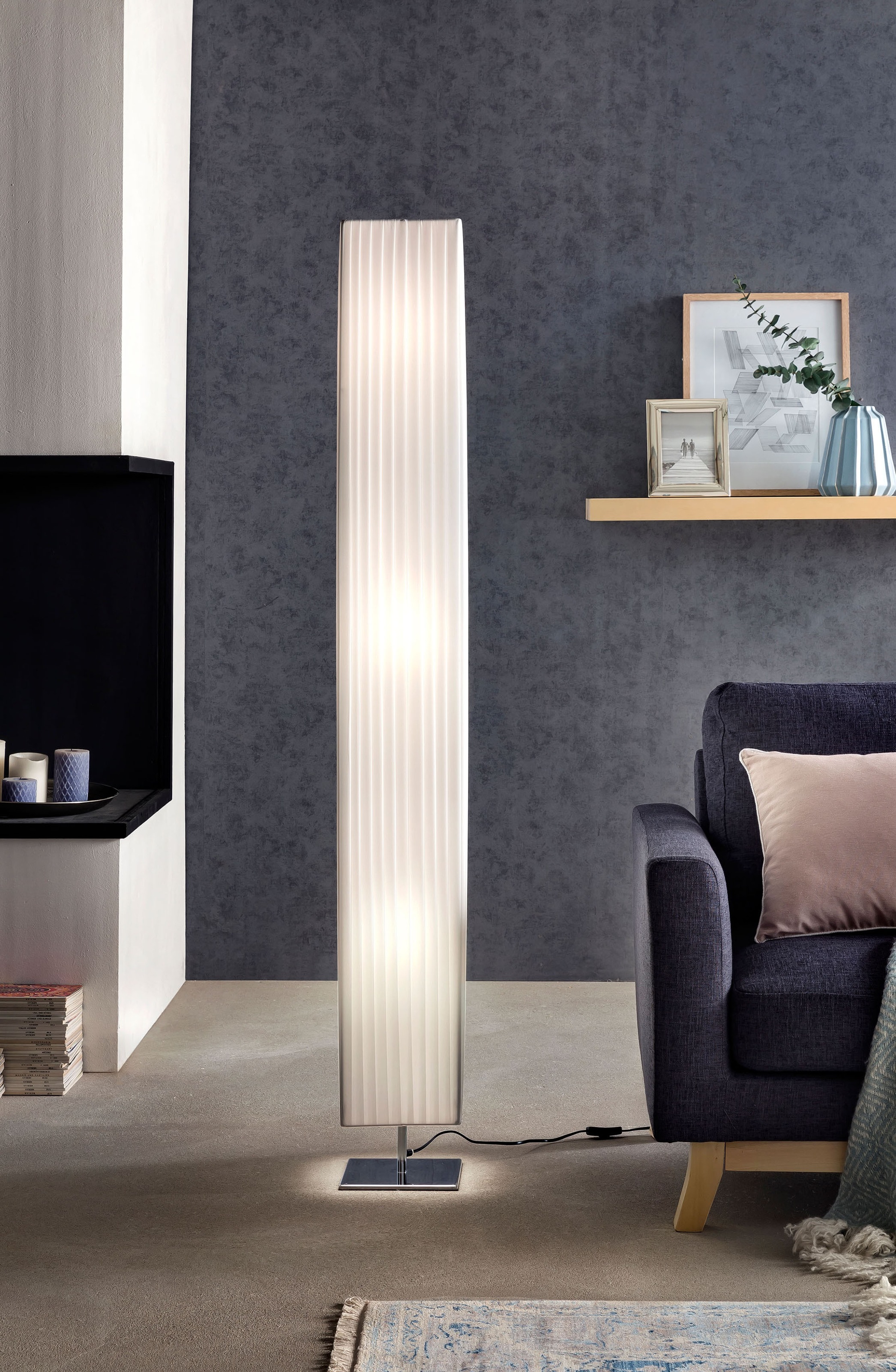 SalesFever Stehlampe »Theodor«, 3 flammig, Leuchtmittel E27   ohne Leuchtmi günstig online kaufen