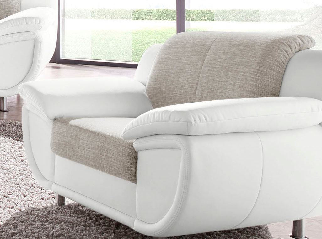 TRENDMANUFAKTUR Sessel »Rondo 3, Loungesessel«, wahlweise mit komfortablem günstig online kaufen