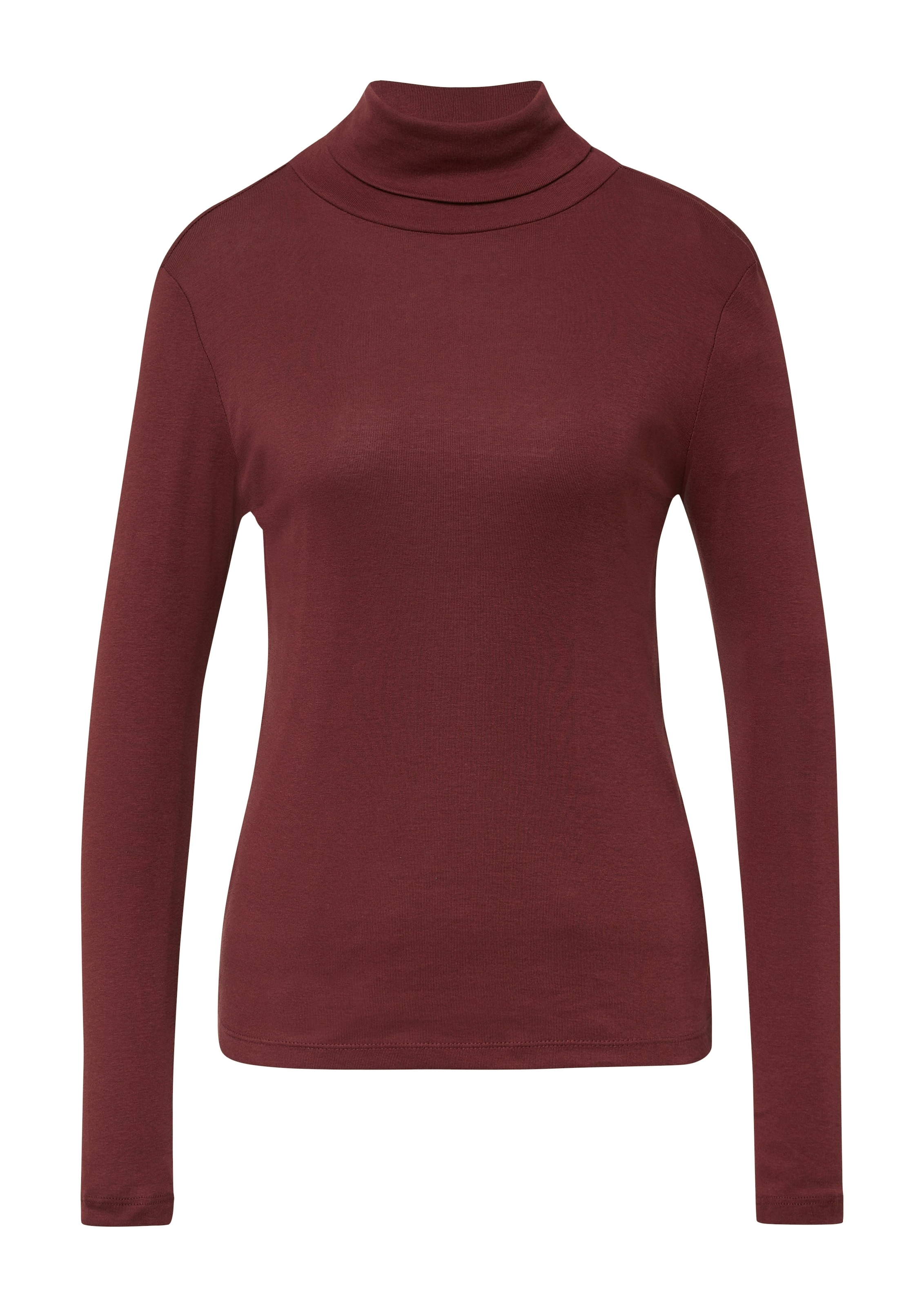s.Oliver Rollkragenshirt im Slim Fit, Langarm