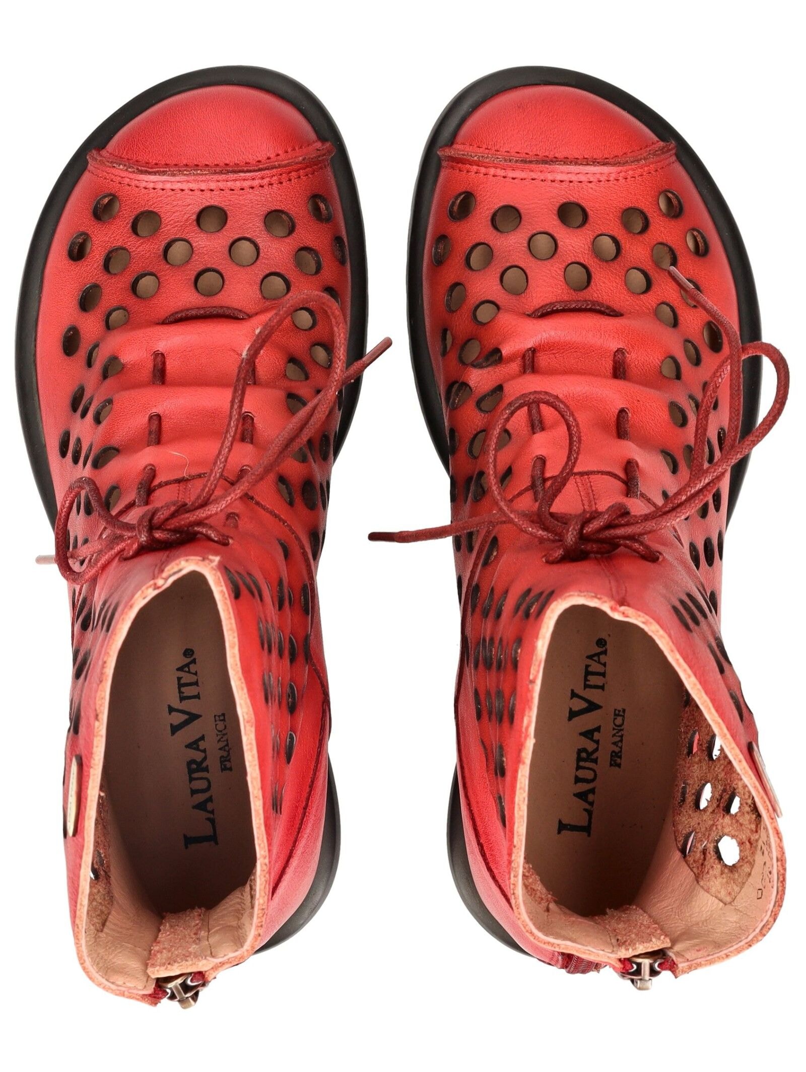 LAURA VITA Schnürstiefelette »LAURA VITA Stiefelette Leder«