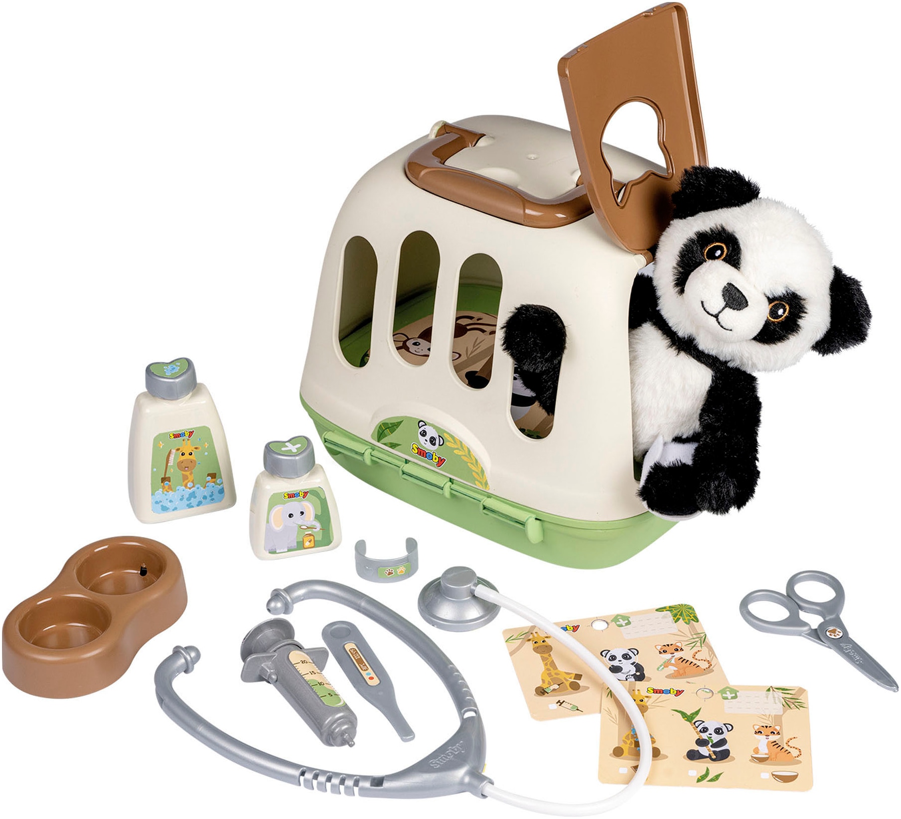 Smoby Spielzeug-Arztkoffer »Tierarzt-Spielset im Koffer + Panda«, Made in Europe