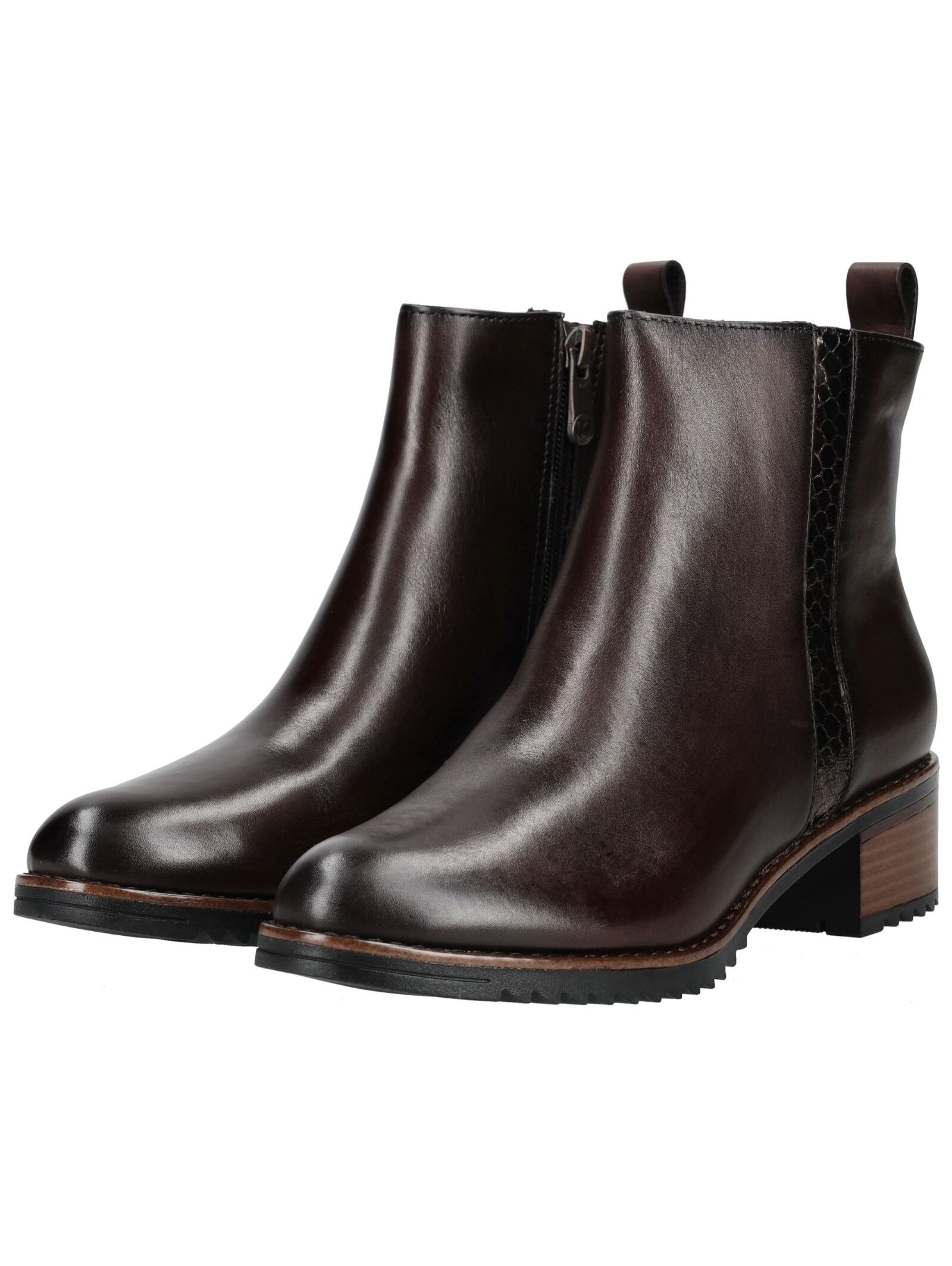 MARCO TOZZI Ankleboots »Marco Tozzi Stiefelette Leder/Textil«
