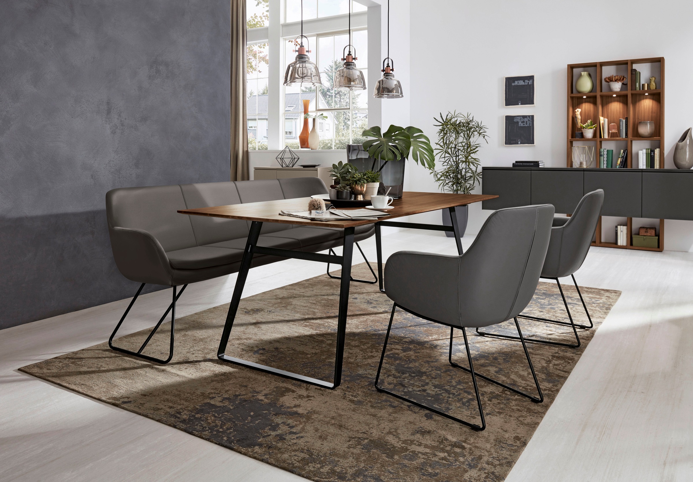 Musterring Essbank "Tavia" Schlittengestell in drei Ausführungen, Breite 18 günstig online kaufen