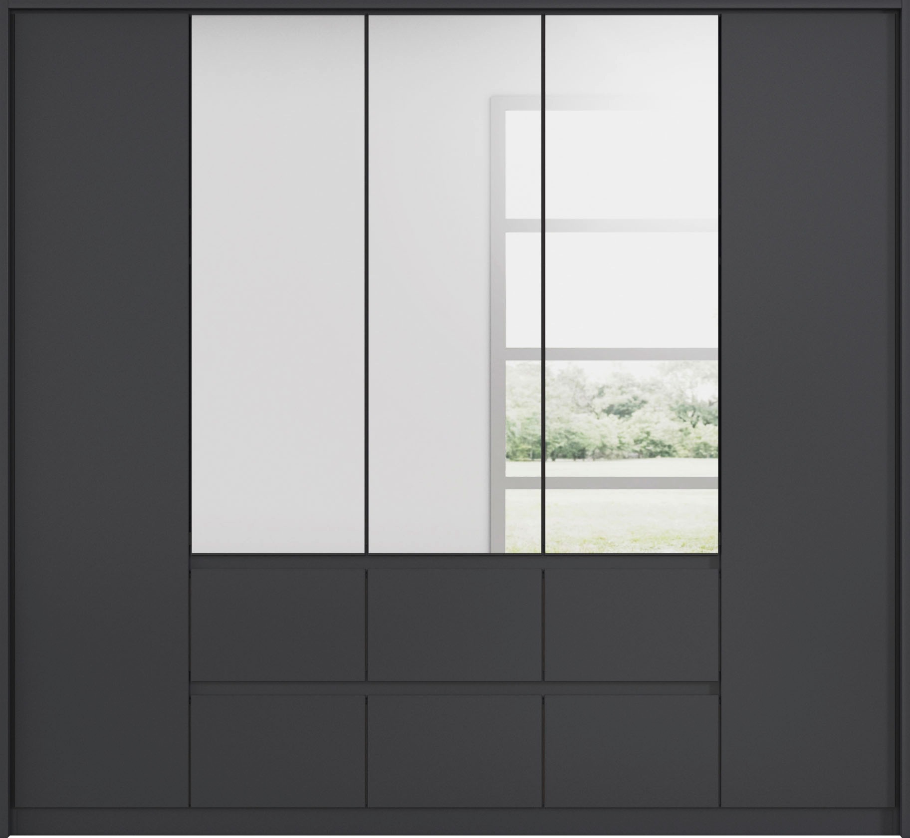 rauch Drehtürenschrank "Mainz mit Spiegel und Passepartout" optional mit Be günstig online kaufen