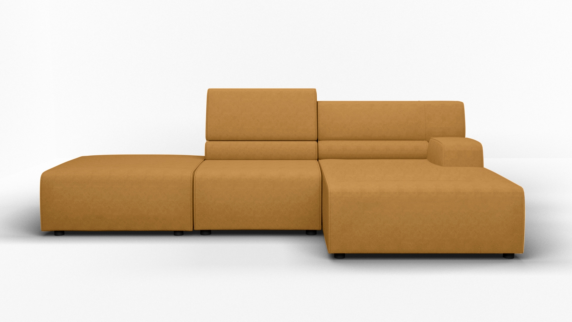 Egoitaliano Ecksofa »Babouche, Designsofa mit außergewöhnlichem Sitzkomfort günstig online kaufen