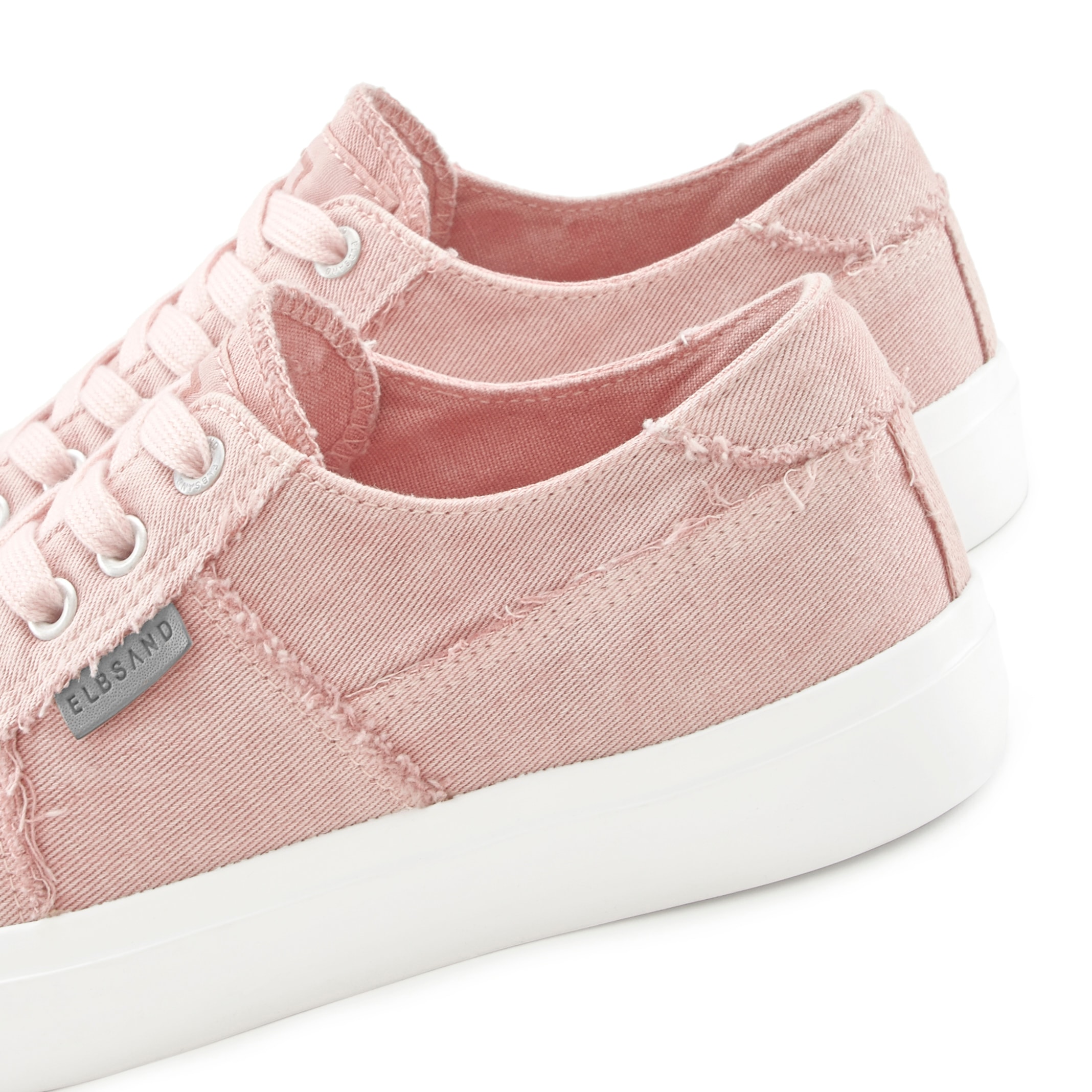 Elbsand Sneaker »Schnürschuh,«, Schnürhalbschuh, Freizeitschuh aus Textil, Used-Look VEGAN