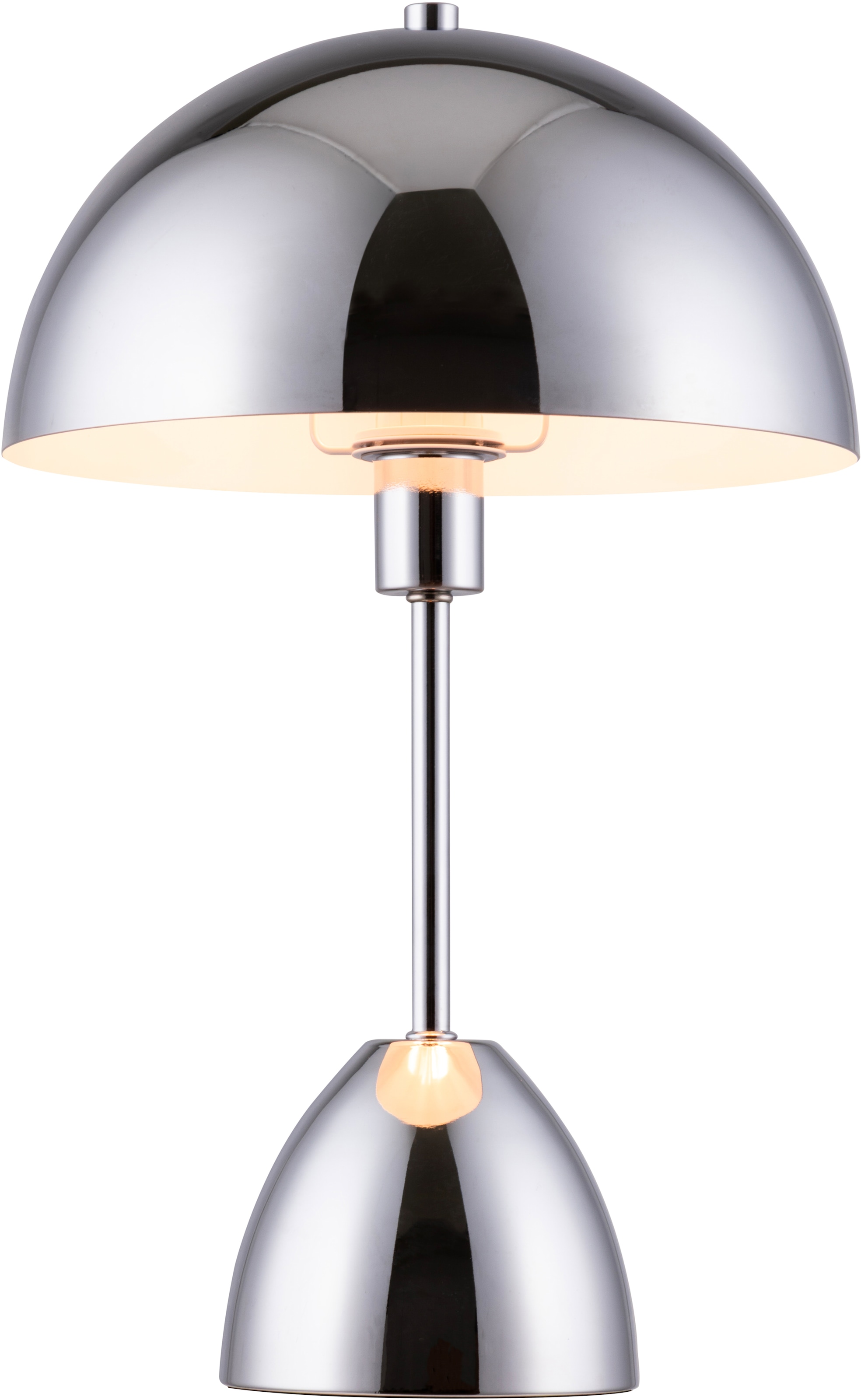 OTTO home Tischleuchte »Dorrio« E14 1 Stk. Pilzleuchte standfest Textilkabel blendfreie Nachttischleuchte