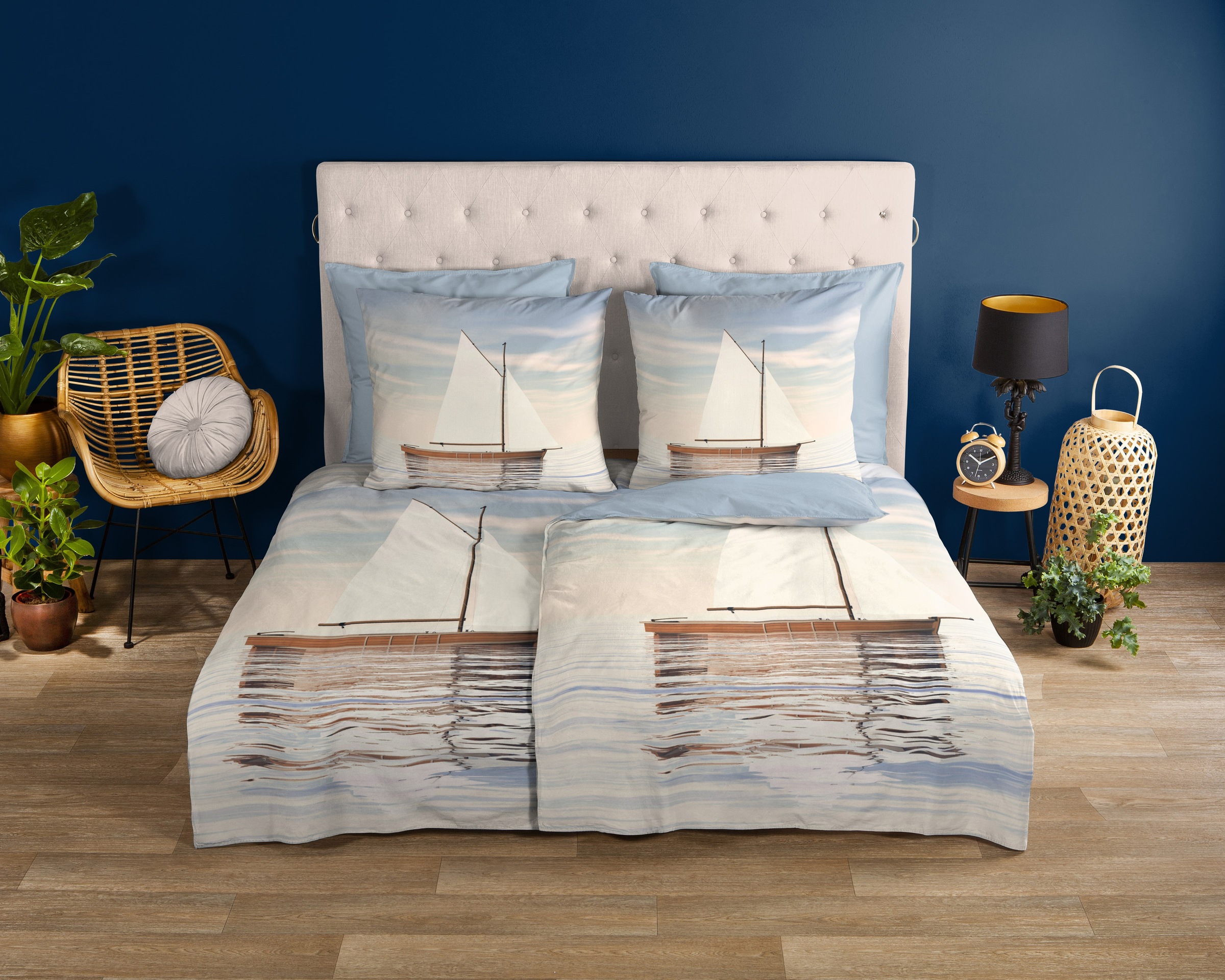 good morning Wendebettwäsche »Merii«, 100% Baumwolle, Renforcé, Reißverschl günstig online kaufen