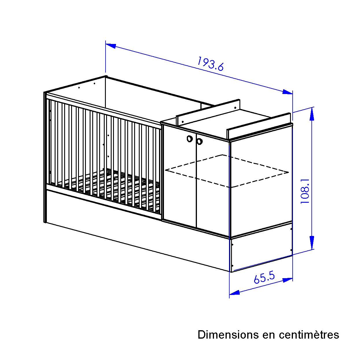 Gami Babymöbel-Set »ARTHUR-BABYSET« Set, 1 Stk. tlg.
