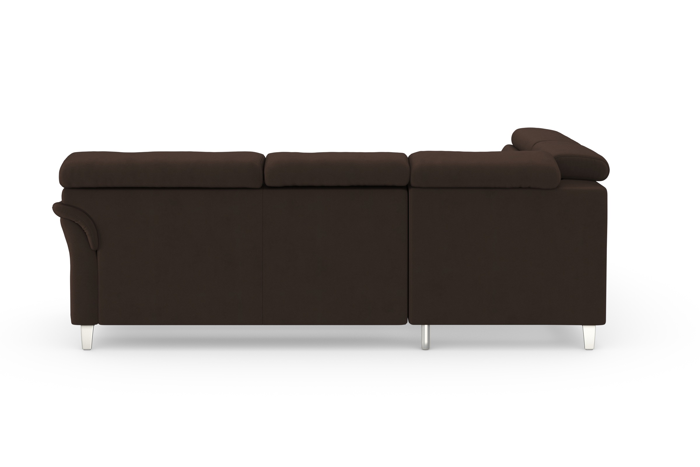 sit&more Ecksofa »Marano L-Form«, inklusive Kopfteilverstellung, wahlweise mit Bettfunktion, Bettkasten