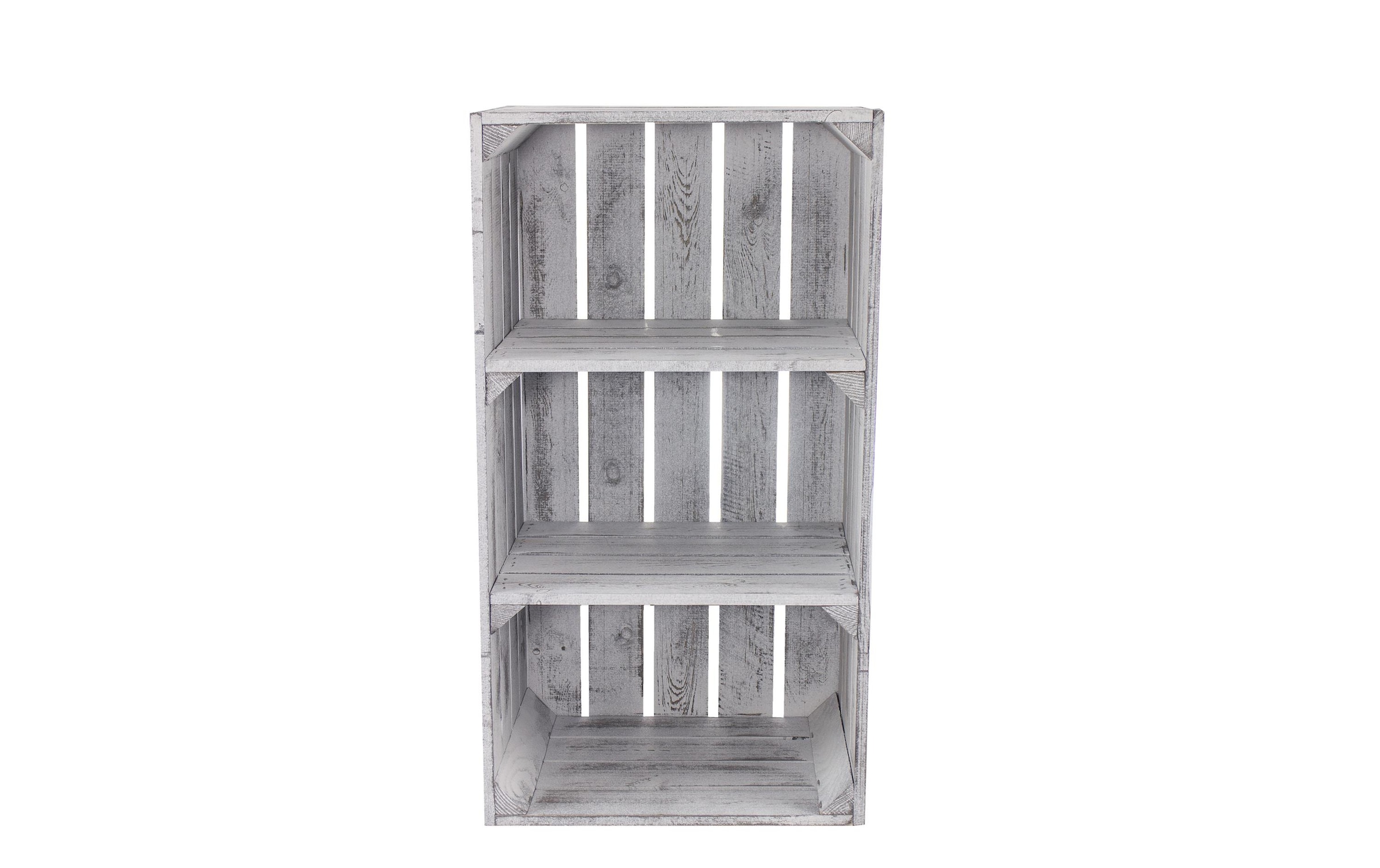 Holz Zollhaus Regal »Vintage Shabby Weiss 40 x 75 cm«