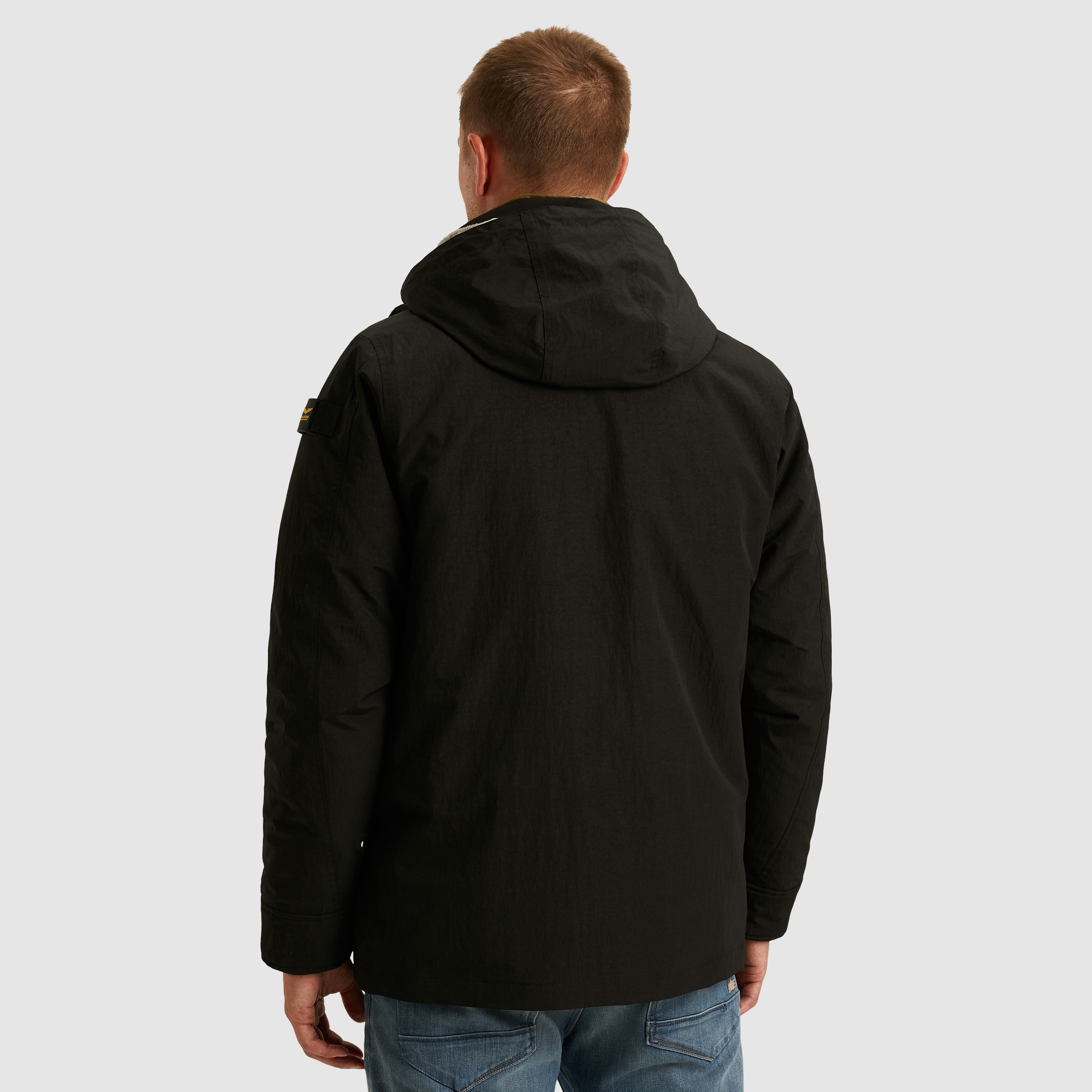 PME LEGEND Winterjacke mit Kapuze Herausnehmbares Fellimitat