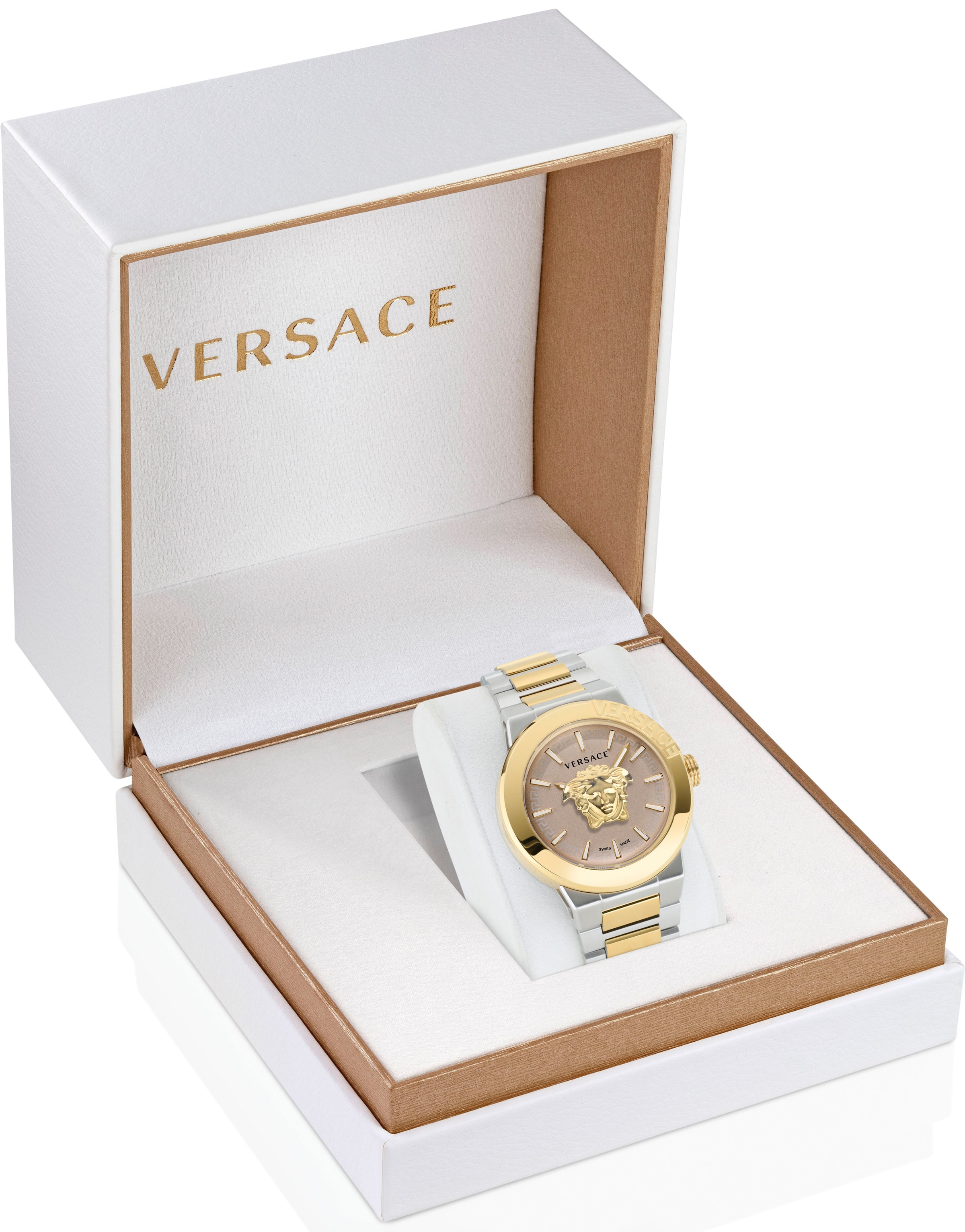 Versace Quarzuhr »MEDUSA INFINITE GENT, VE7E00423«, Armbanduhr, Herrenuhr, Swiss Made