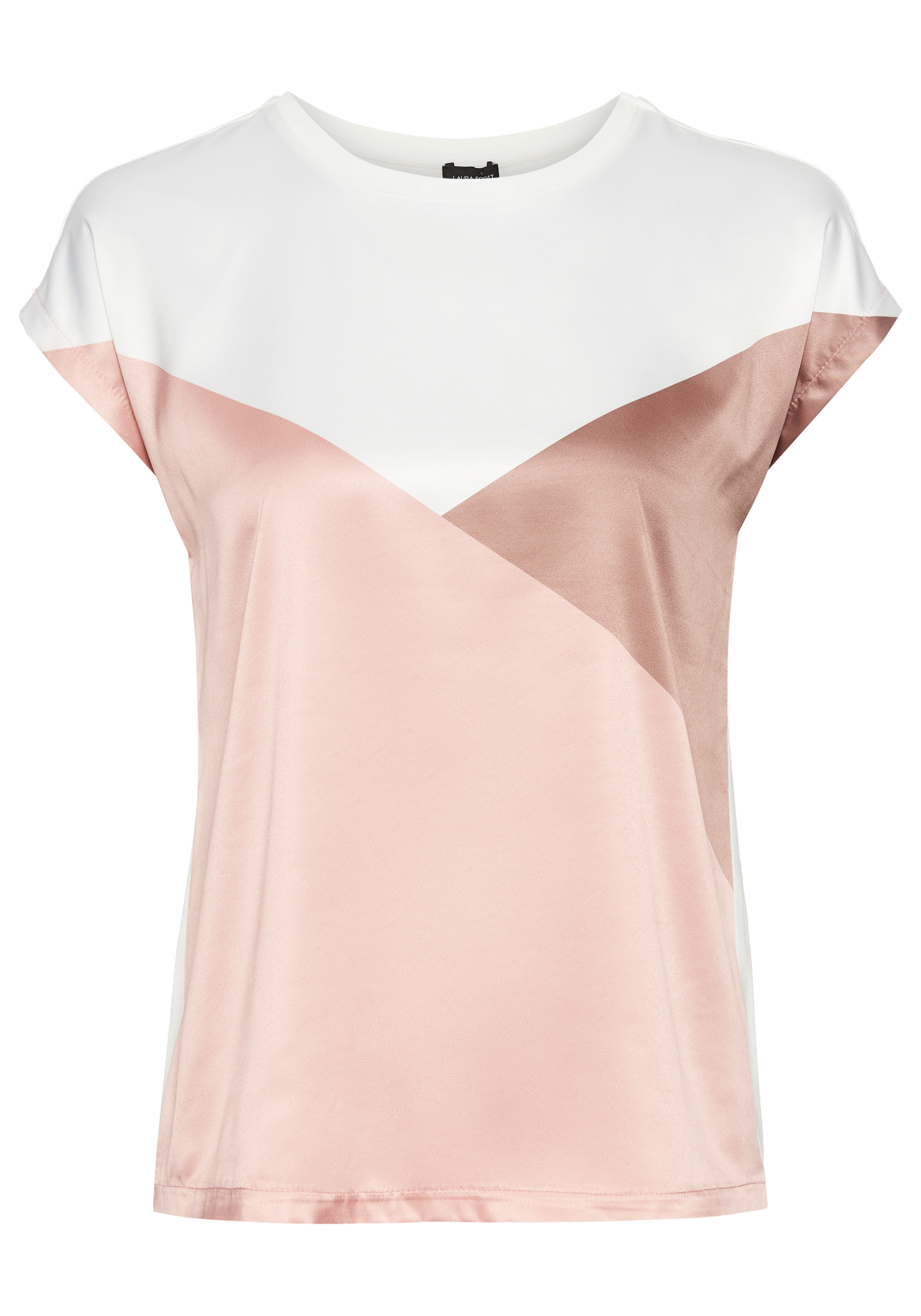 Laura Scott Shirtbluse, in Shirt-Optik mit dezentem Graphik-Design