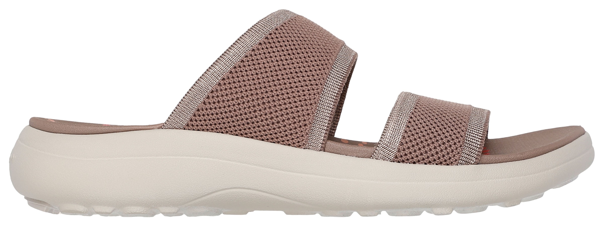 Skechers Pantolette »SPORTY SLIM«, Keilsandale, Strandschuh in veganer Verarbeitung