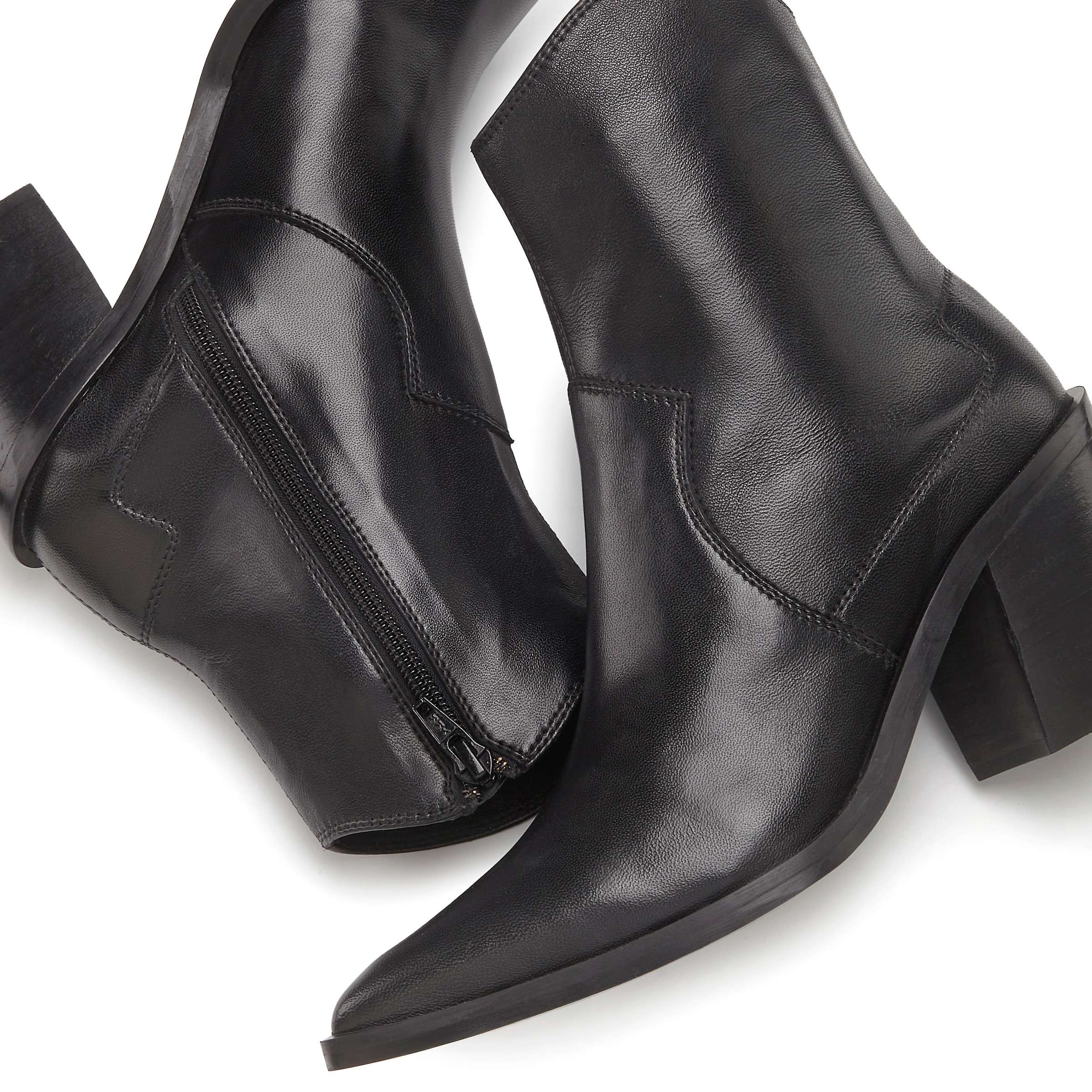 French Connection Stiefelette »Cowboy Boots, Western Boots, Boots, Stiefel, Lederstiefelette«  NEU Ankle Boots, Cowboy Stiefelette, Western Stiefelette aus Leder
