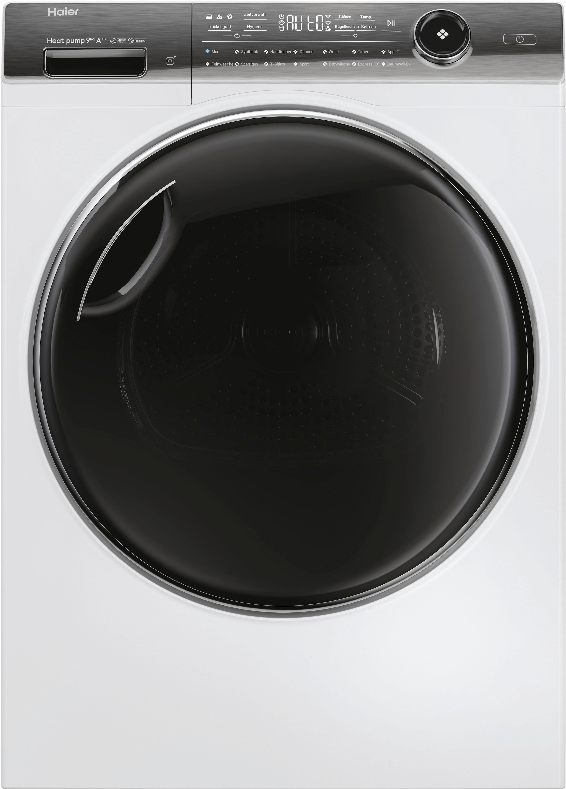 Haier Wärmepumpentrockner »HD90-A3Q979U1«, 9 kg, Smarte Bedienung via hOn App