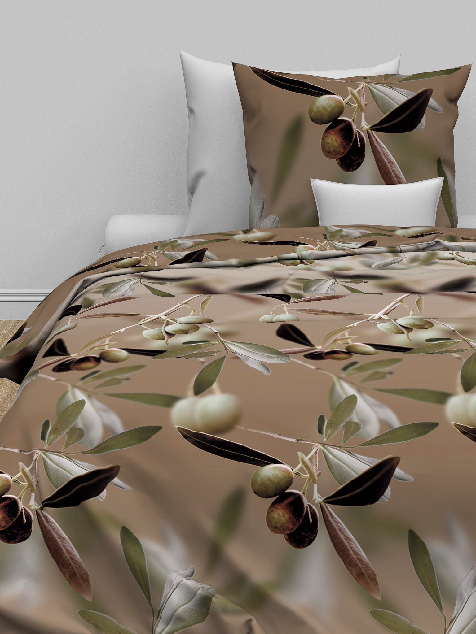ZO HOME Bettwäsche »Mylie«, hochwertiges Mako-Satin, Bettwäsche ab 135x200 cm.