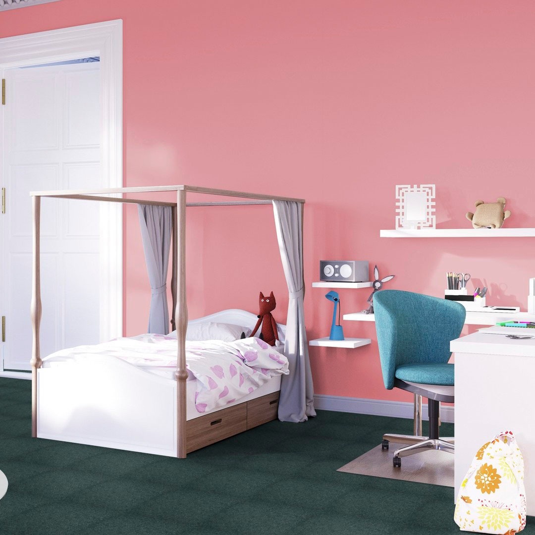 Bodenmeister Teppichboden »Jupiter, Velours - meliert, Made in Belgium«, rechteckig, 7,5 mm Höhe, Wohnzimmer, Schlafzimmer, Kinderzimmer, Breite 400/500 cm