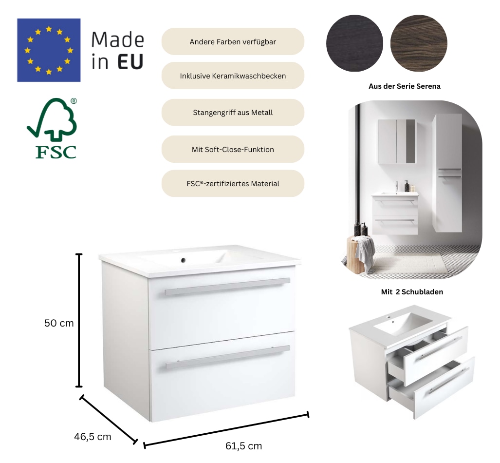 welltime Waschtisch »Serena«
