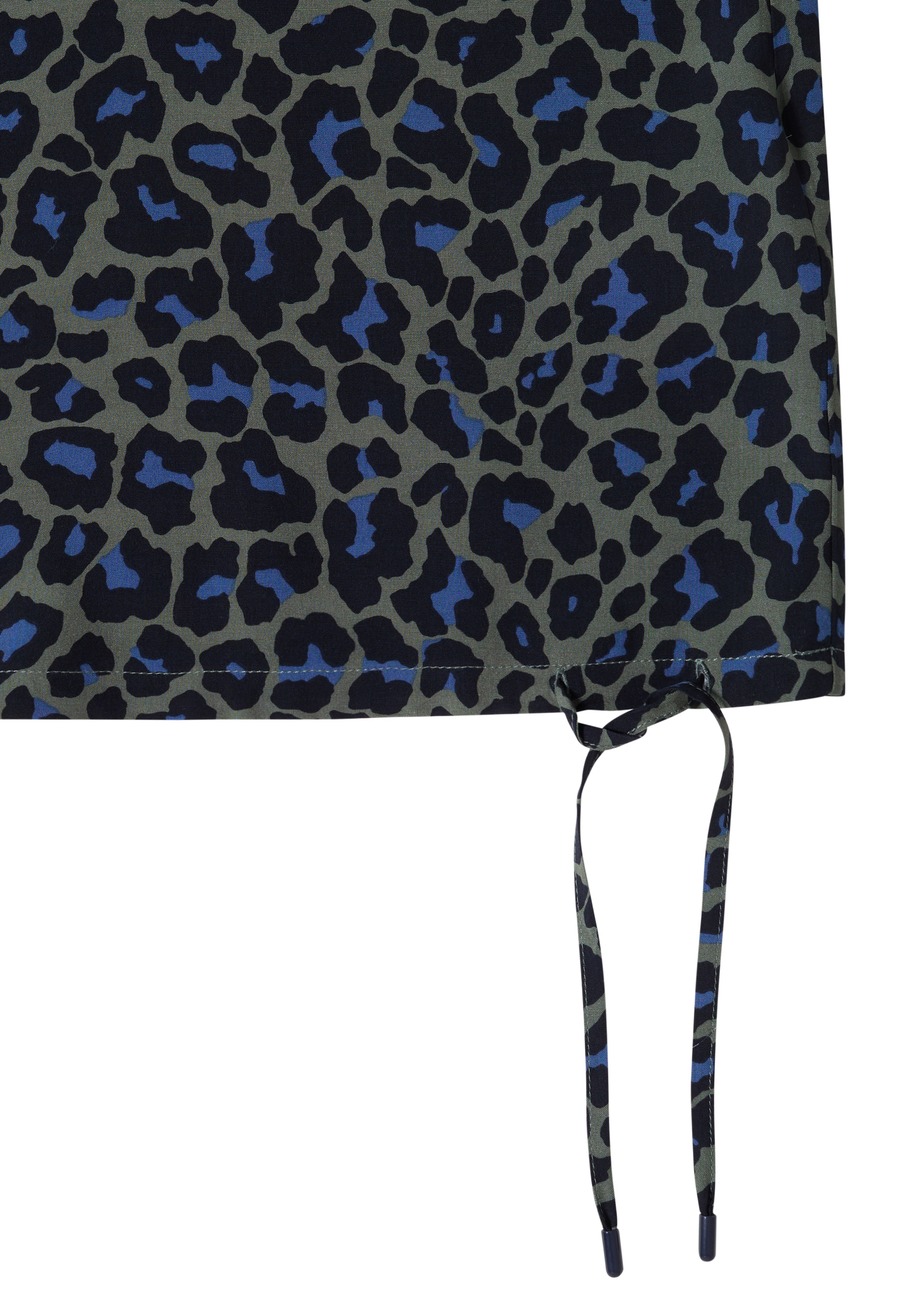 Cecil Shirtbluse mit Animal-Print, Rundhalsausschnitt, Viskose