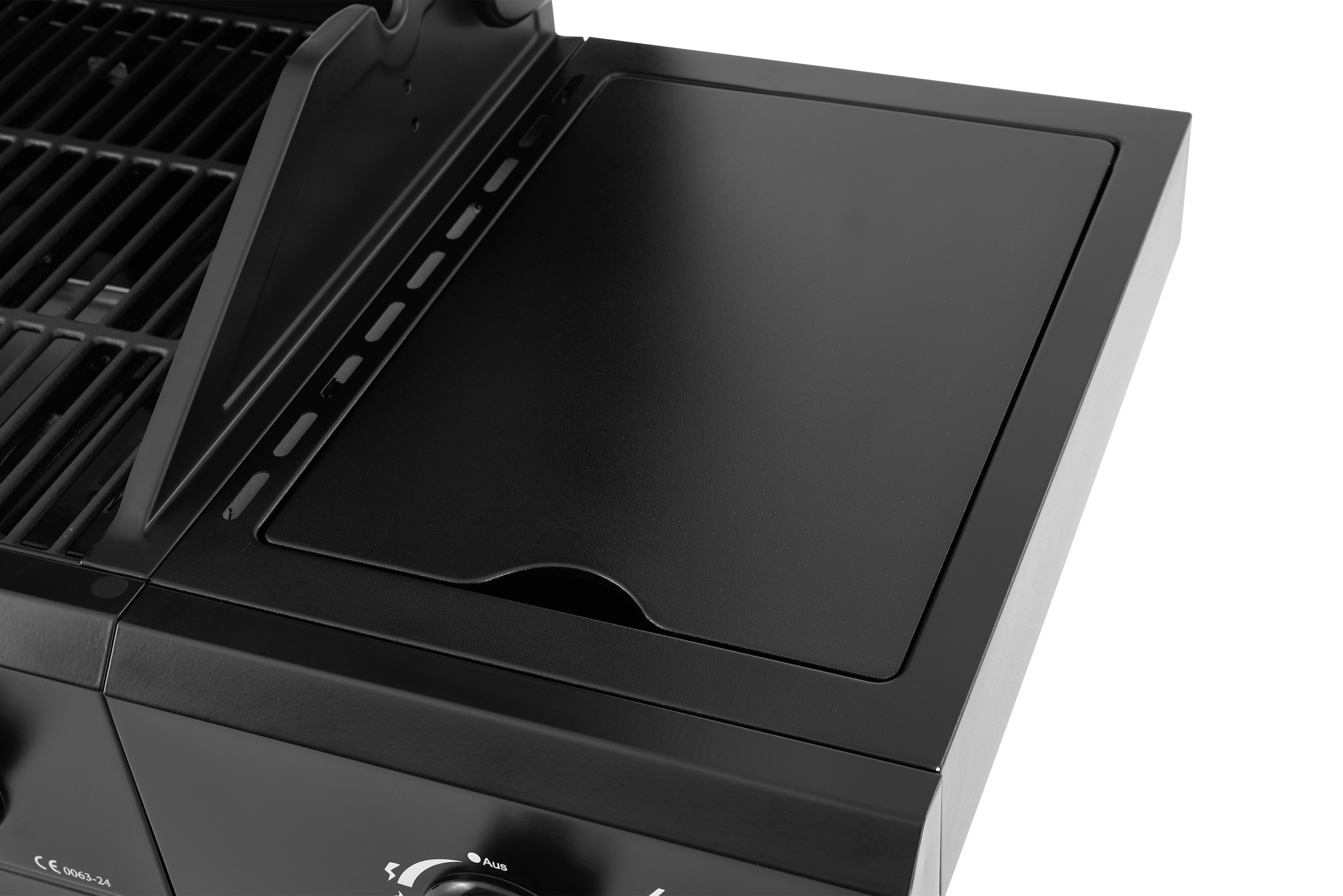 Hanseatic Gasgrill »4-Brenner Rockford Black« BxTxH: 112x113x59cm, mit 2 Grillrosten