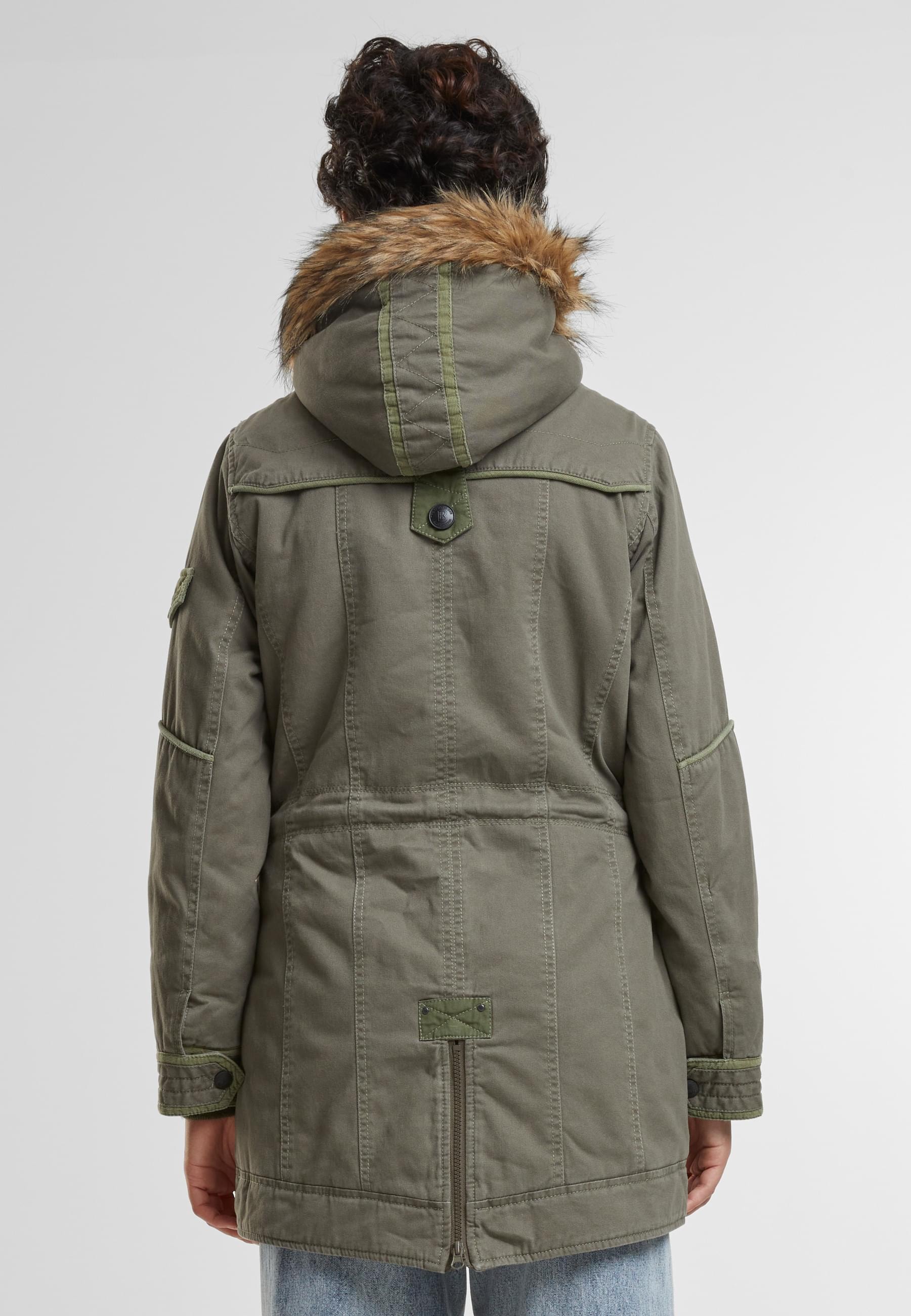 Brandit Parka »Brandit Brandit Women Emma Winterparka« 1 Stk. tlg. mit Kapuze