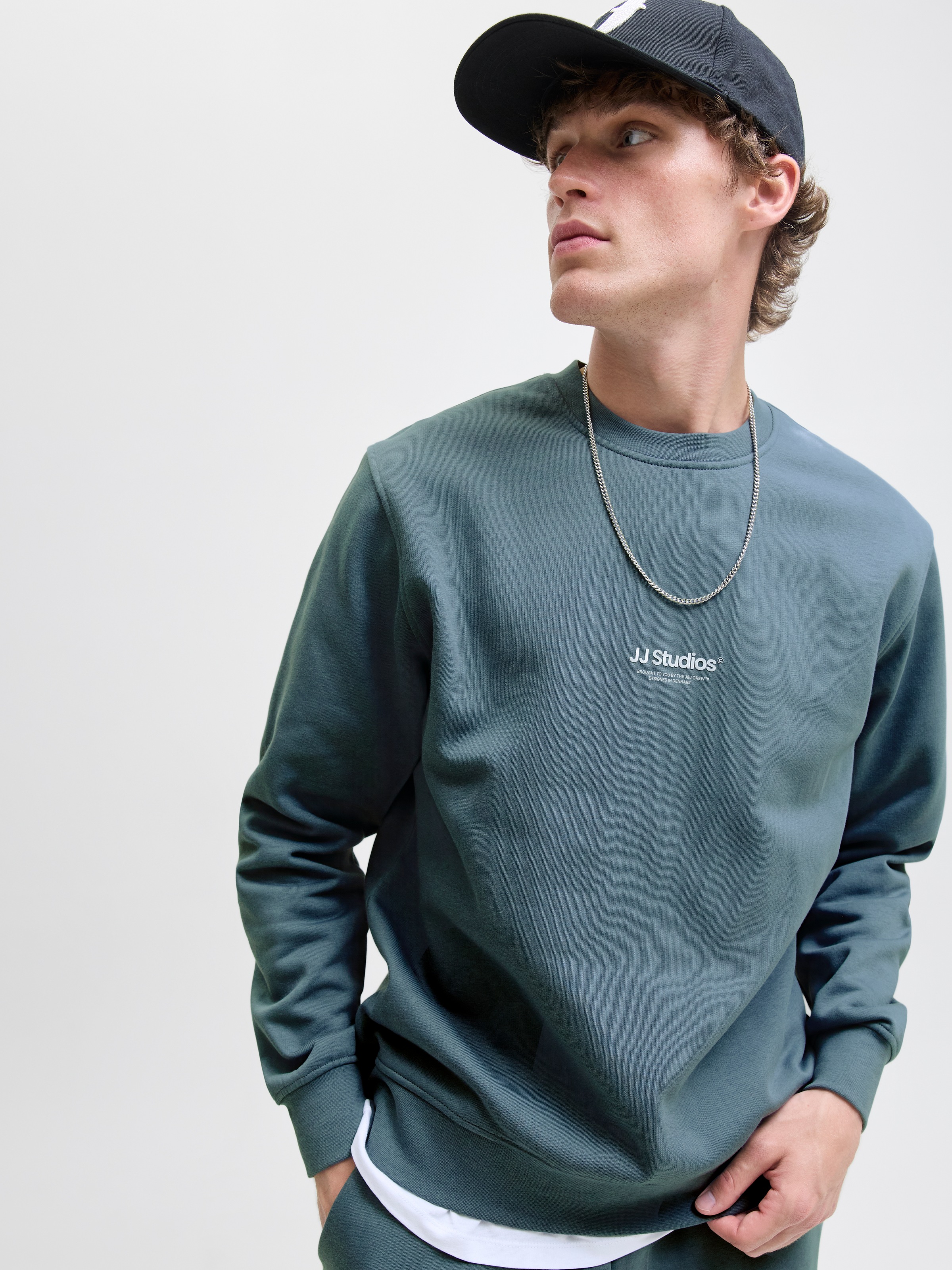 Jack & Jones Sweatshirt »JJESOHO SWEAT CREW NECK NOOS«, mit stylischem Print