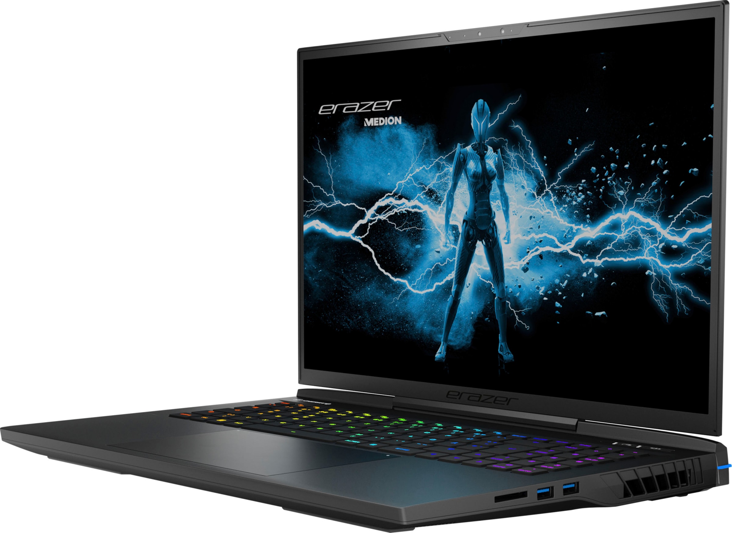 Medion® Gaming-Notebook »ERAZER Beast X40E Gaming-Laptop«, 43,2 cm, / 17 Zoll, Intel, Core i9, GeForce RTX 4070, 2000 GB SSD