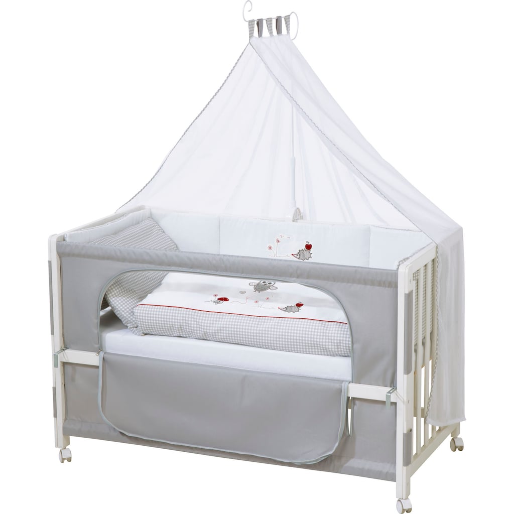 roba® Babybett »Room bed - Dekor Adam und Eule«