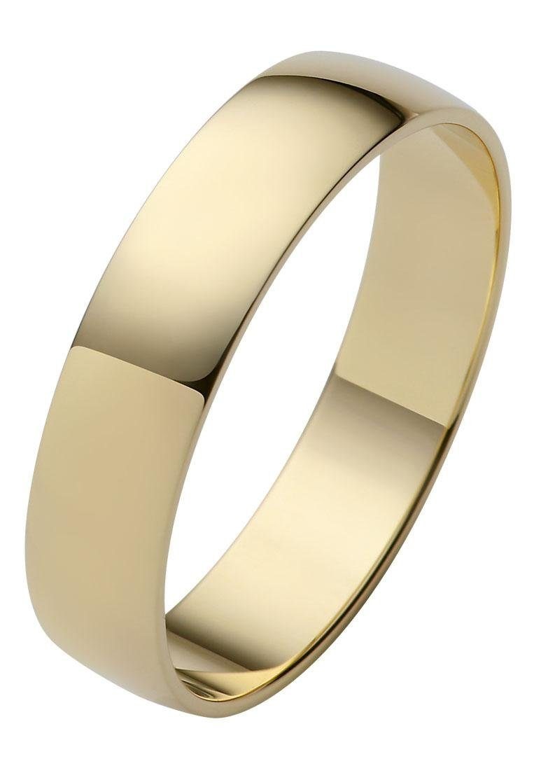 Firetti Trauring »Schmuck Geschenk Gold Hochzeit Ehering Trauring "LIEBE"«, Made in Germany, wahlweise mit oder ohne Brillant
