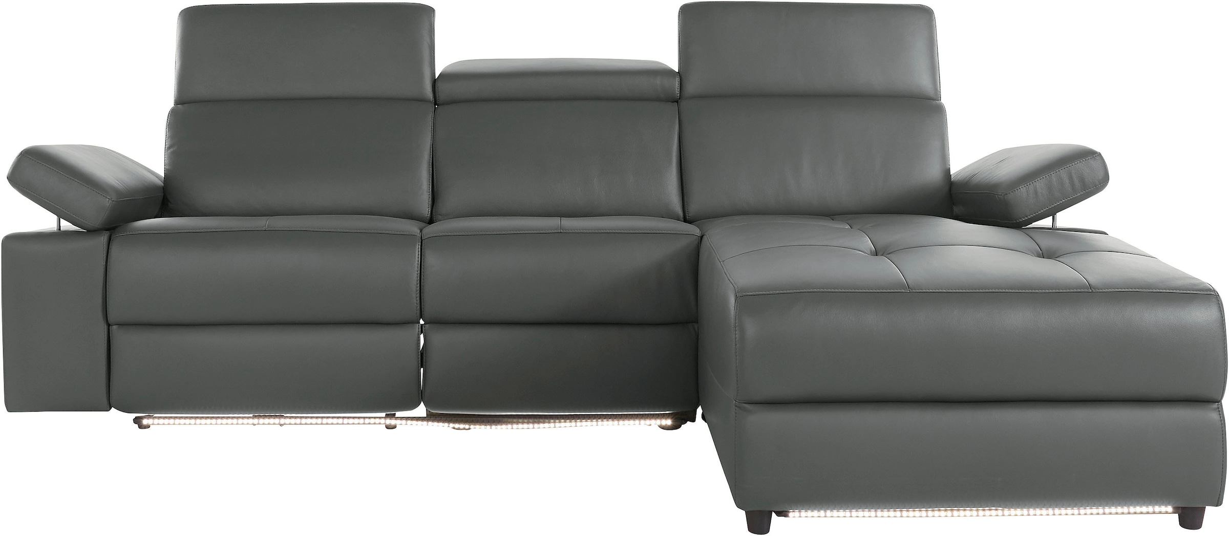 Places of Style Ecksofa »Kilado, L-Form,«, mit Relaxfunktion, verstellbarer günstig online kaufen