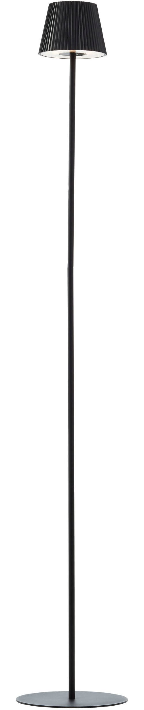 Brilliant LED Außen-Stehlampe »Macobo«, 1 flammig, LED Akku-Leuchte, 125 cm, 340 lm, 3000 K, Touchdimmer, schwarz matt