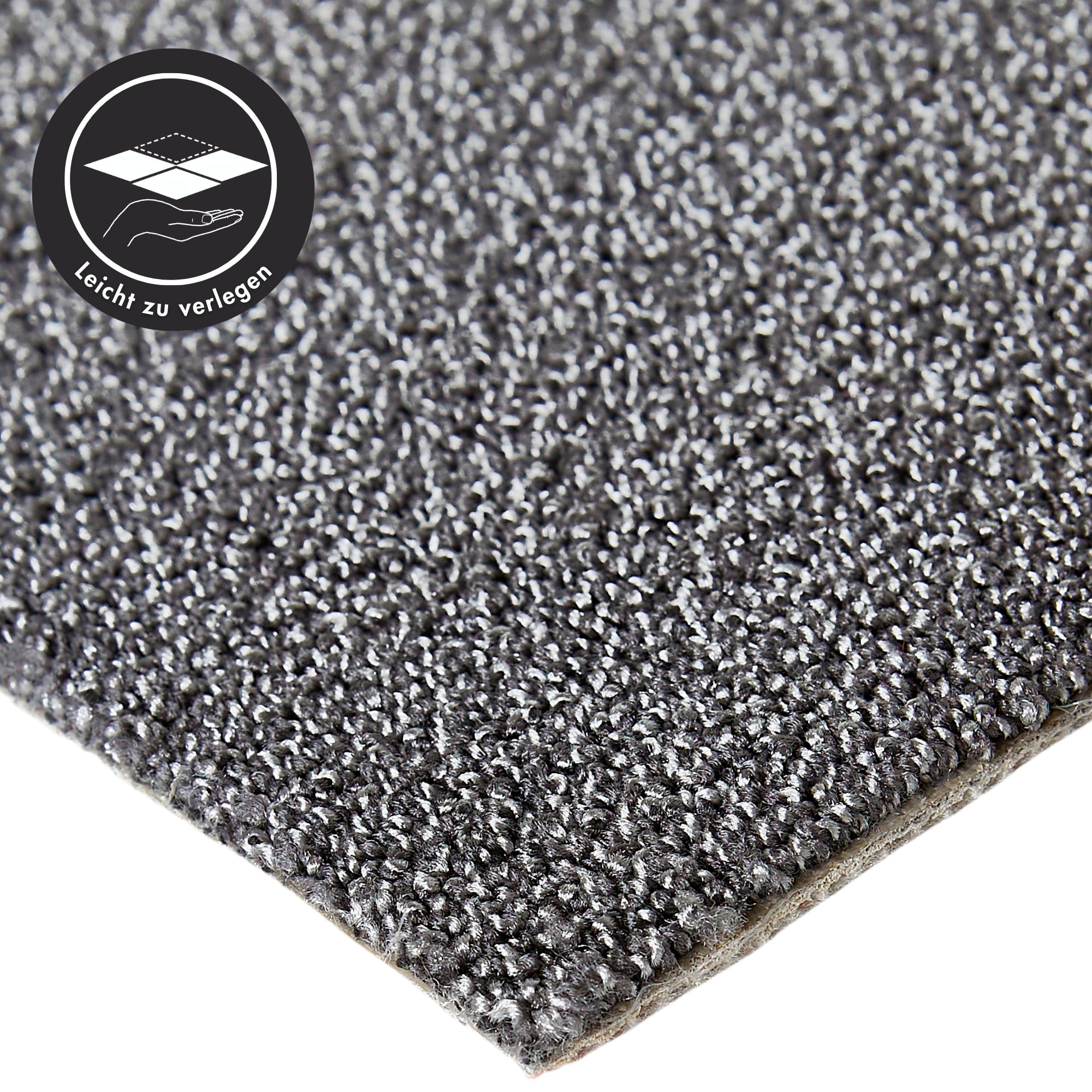 Andiamo Teppichboden »Rubinoy, Schlinge, Made in Belgium«, rechteckig, 0,8 mm Höhe, Breite 400 cm oder 500 cm, Wohnzimmer, strapazierfähig & robust
