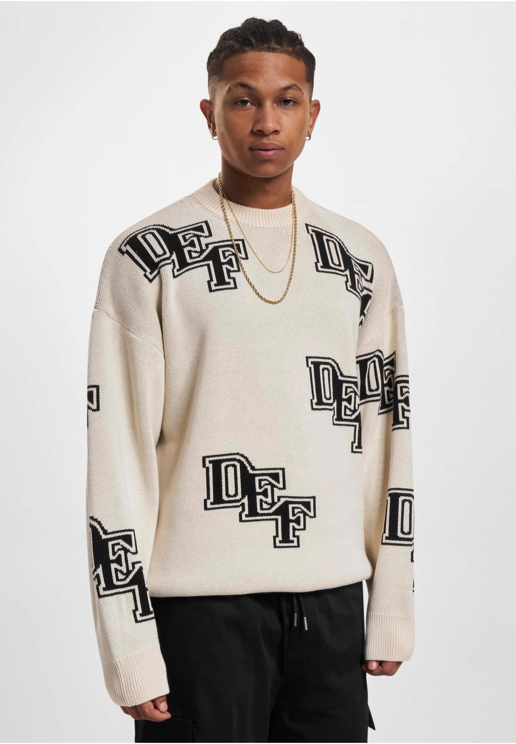 DEF Rundhalspullover »DEF Herren DEF Knit Crewneck« 1 Stk.