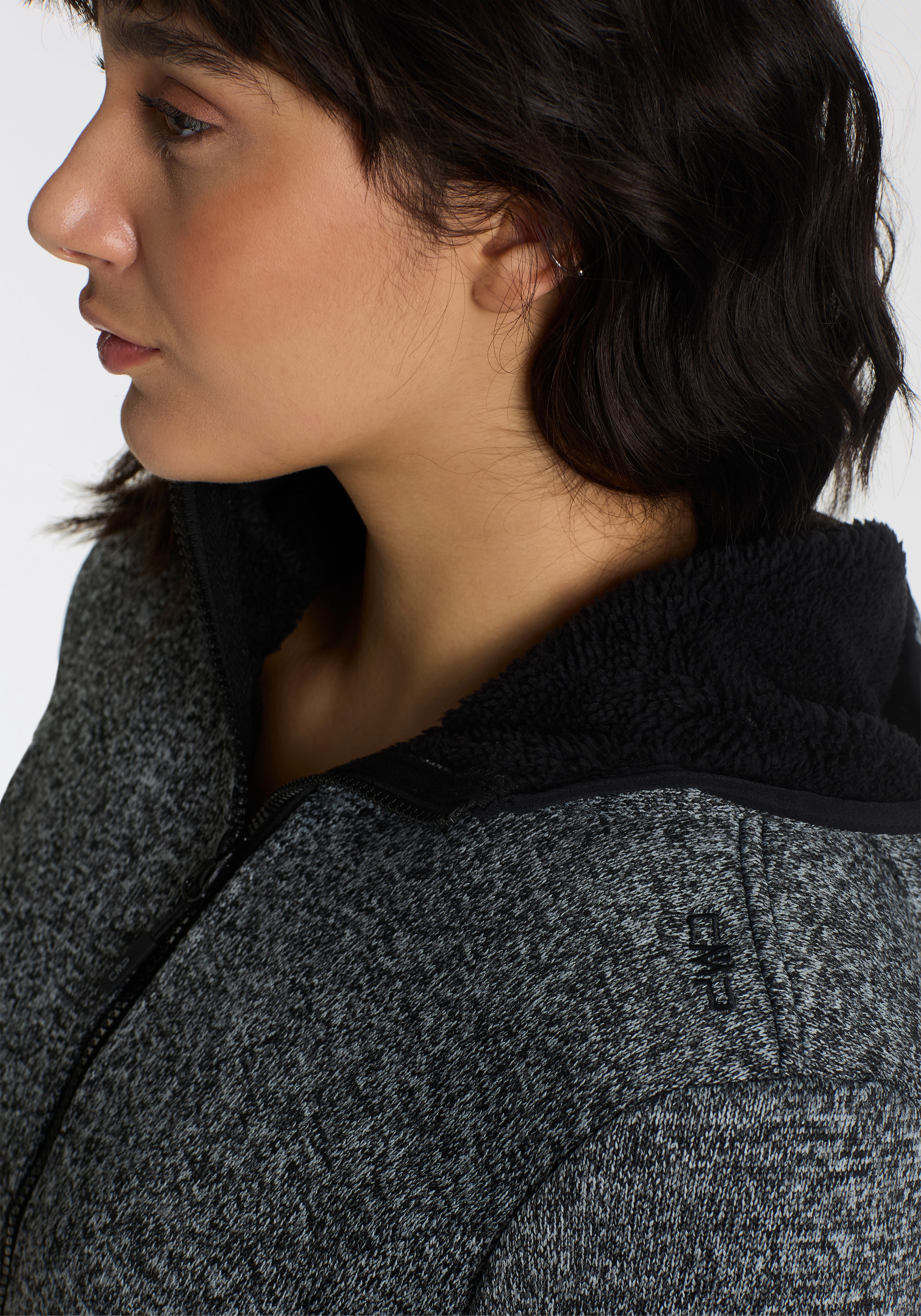 CMP Strickmantel »Parka Fix Hood«