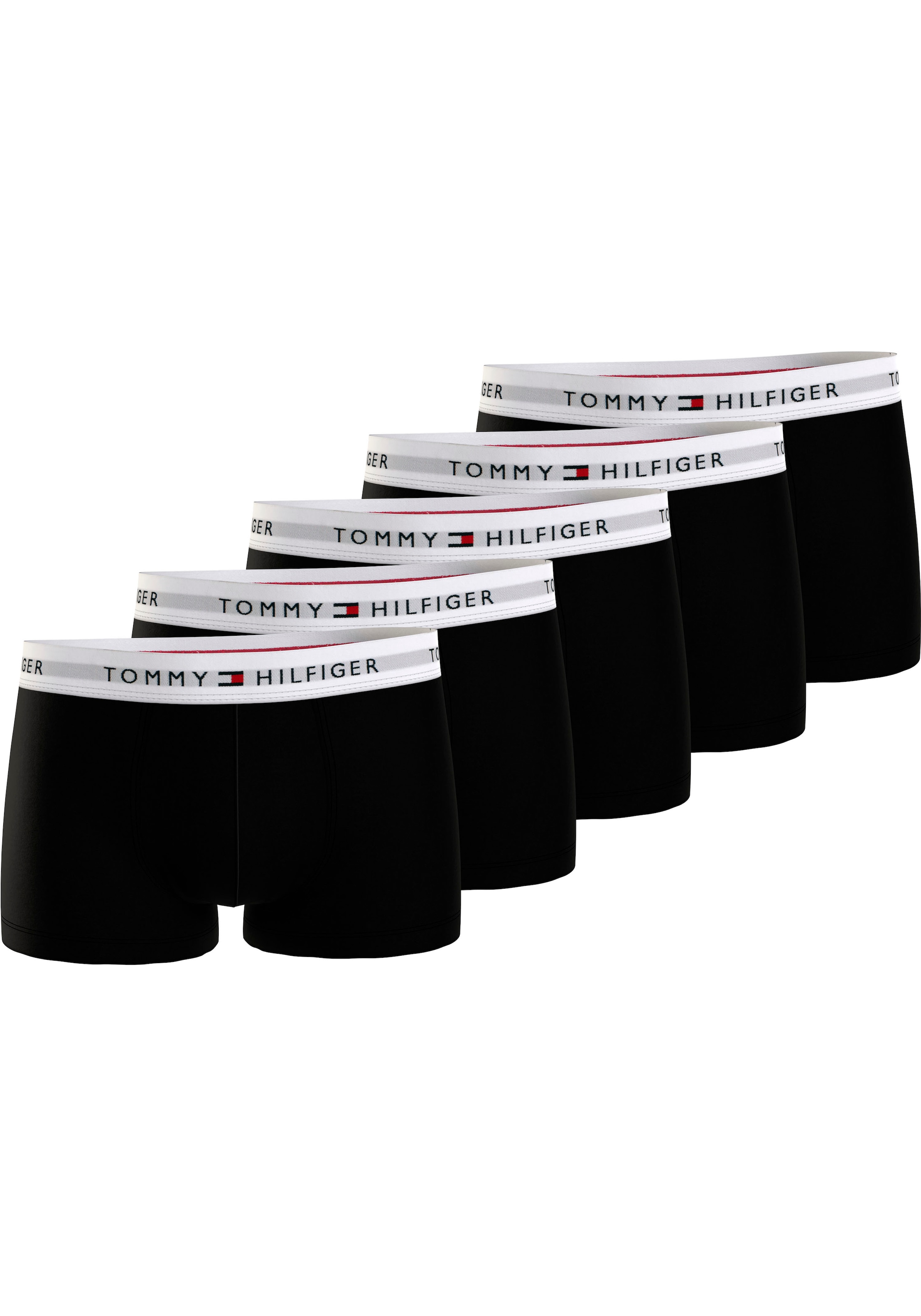 Tommy Hilfiger Underwear Boxer »TRUNK 5 PACK«, (5 St.), mit Logobund