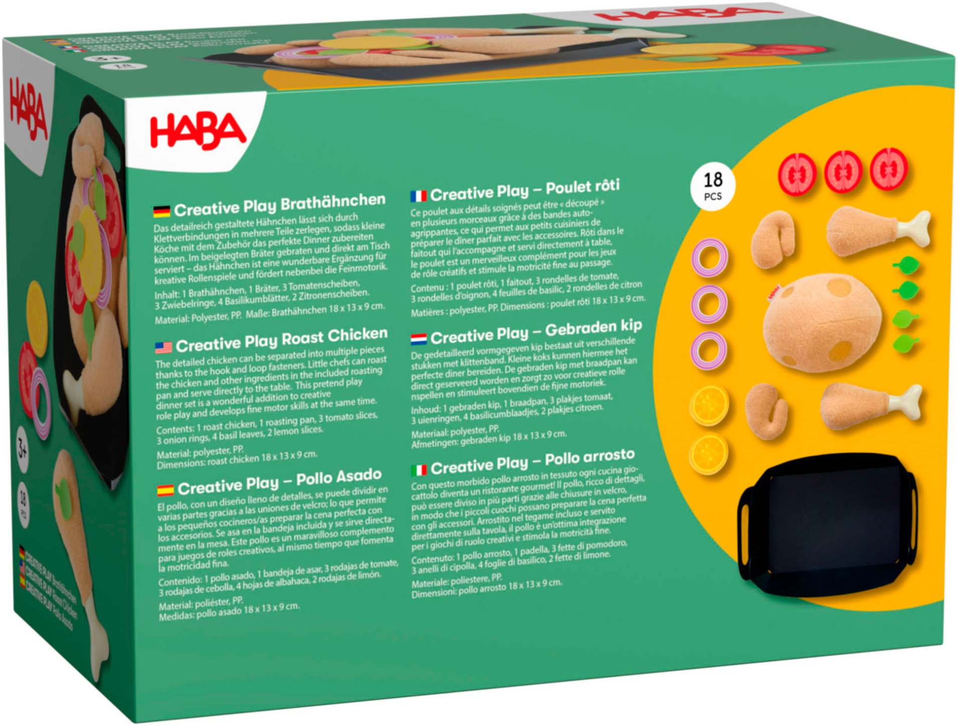 Haba Spiellebensmittel »Creative Play - Brathähnchen«