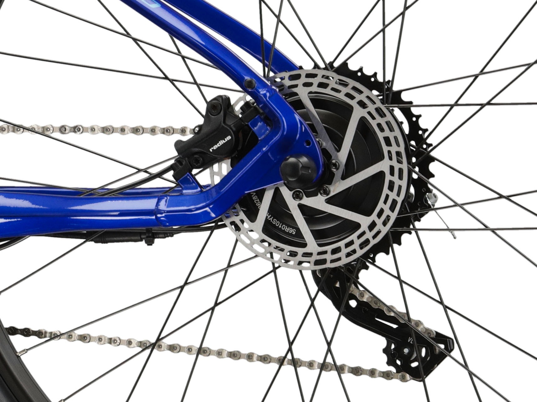 Kross E-Bike »KROSS E-MTB Lea Boost 2.0 29 Zoll blau«, 9 Gang, microSHIFT, ACOLYTE M5180M, Heckmotor 250 W
