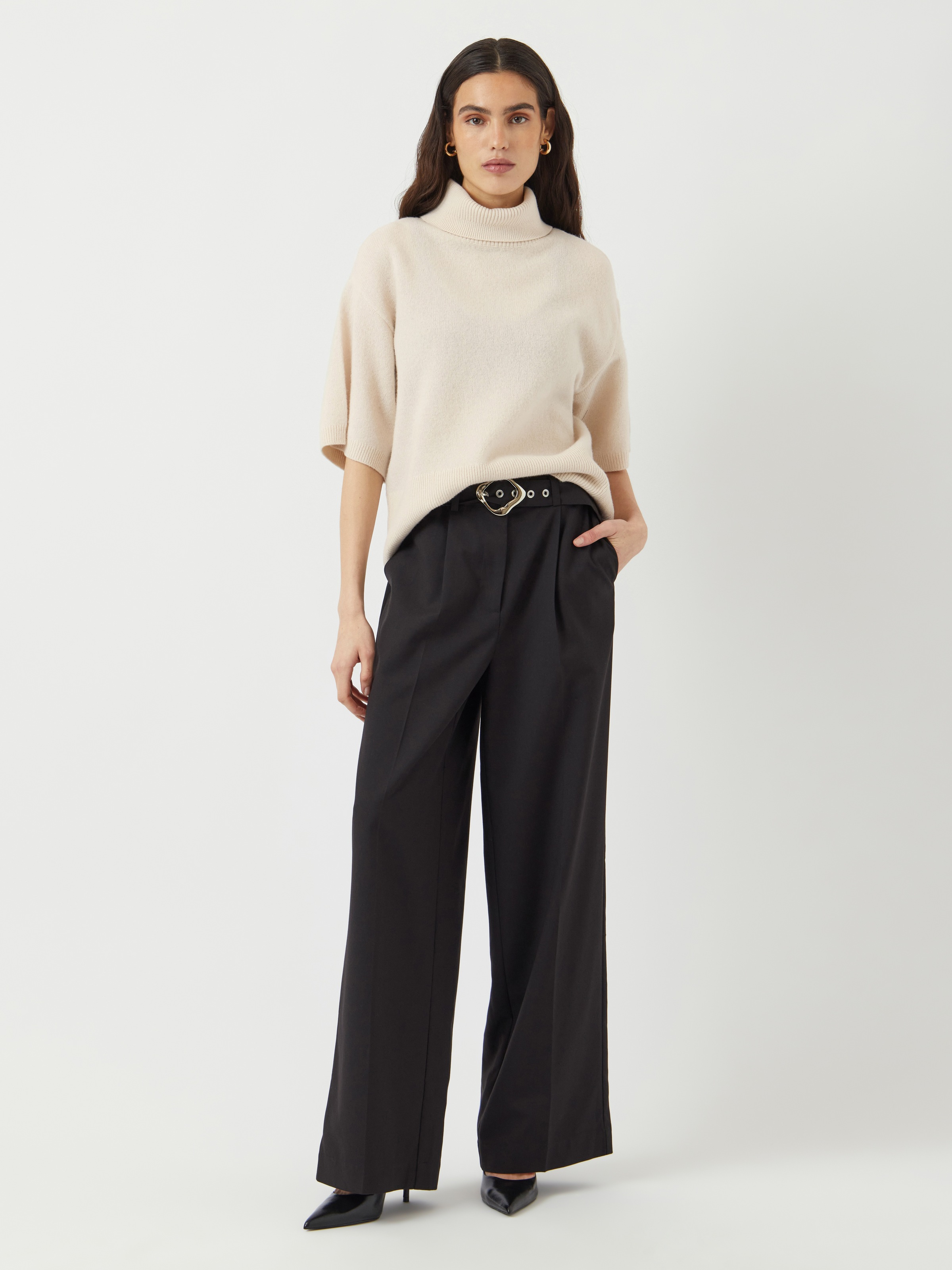 Y.A.S Strickpullover »YASEMILA 2/4 WOOL KNIT PULLOVER S. NOOS« regular fit, reine Wolle
