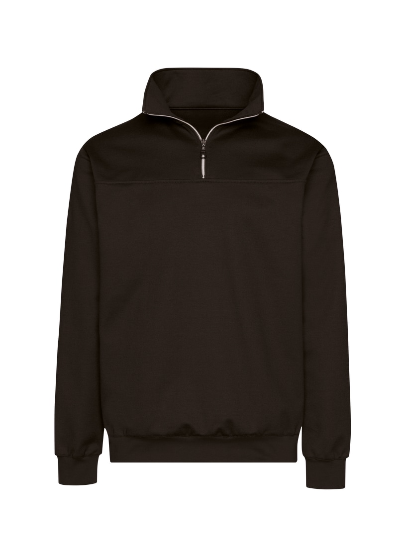 Trigema Sweatshirt »TRIGEMA Sweatshirt mit Reißverschluss«
