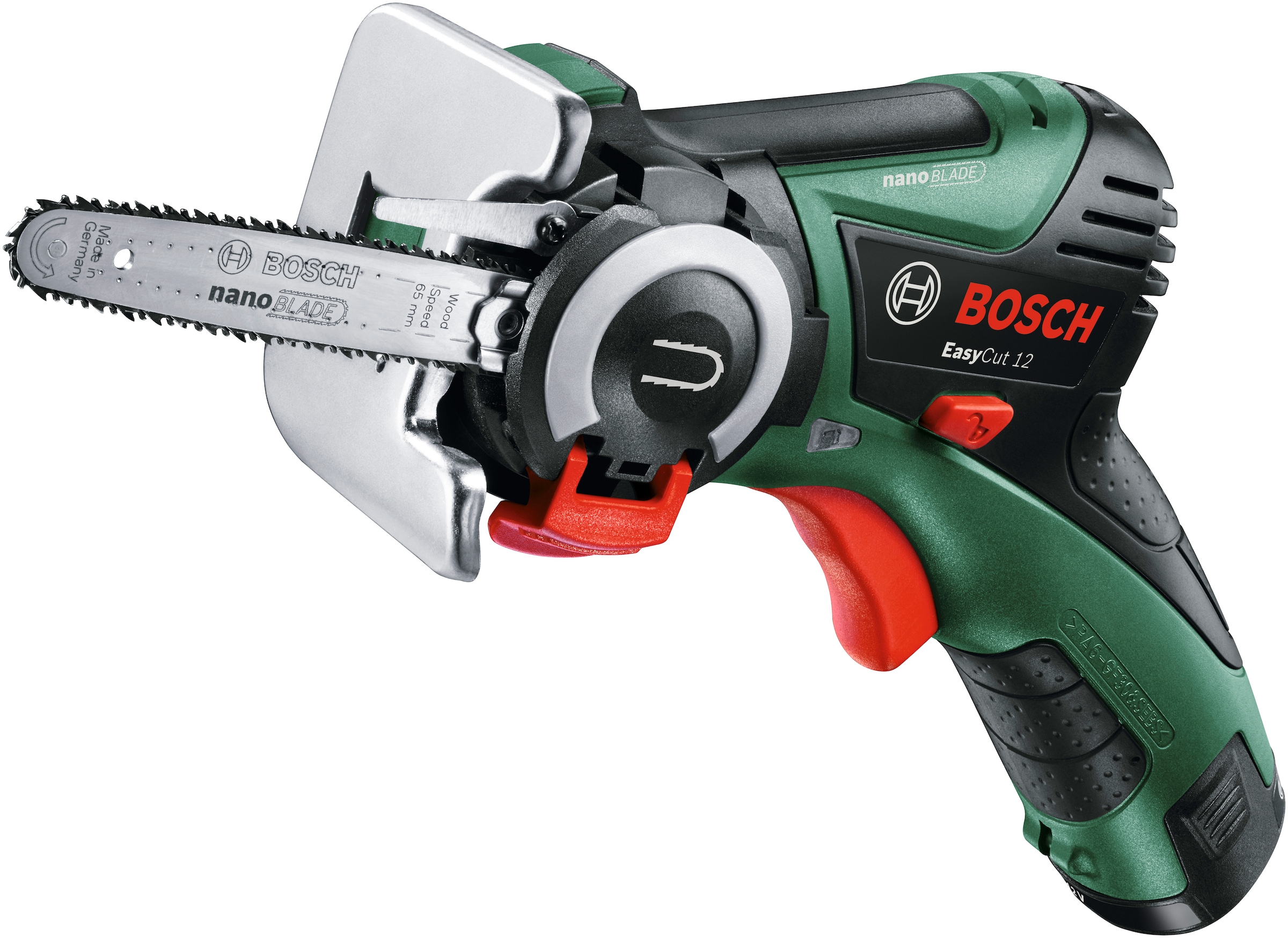 Bosch Home & Garden Akku-Multisäge »EasyCut 12 nanoBLADE-Säge«, (Set), mit Akku 12 V/2,0Ah und Ladegerät