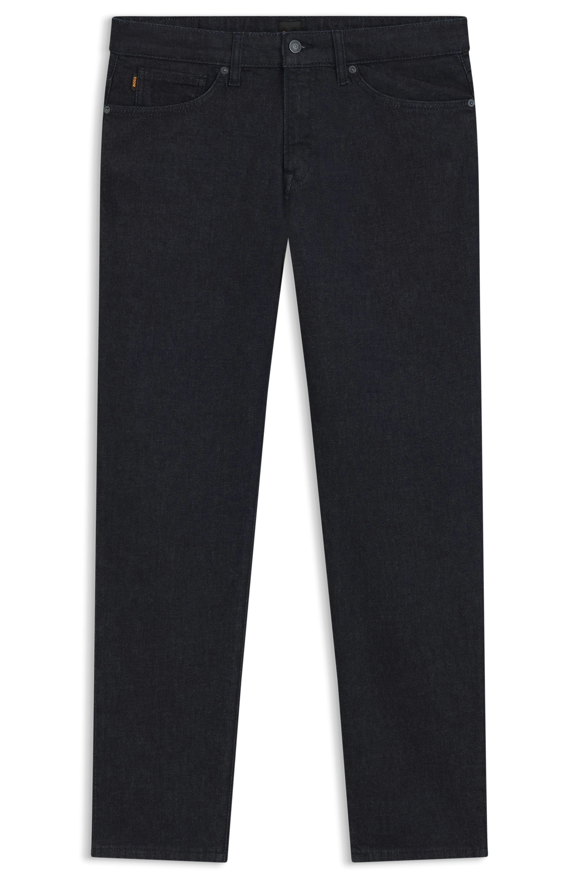 BOSS ORANGE Straight-Jeans »Re Maine Stretch Denim« Regular Gerades Bein Mittlere Leibhöhe